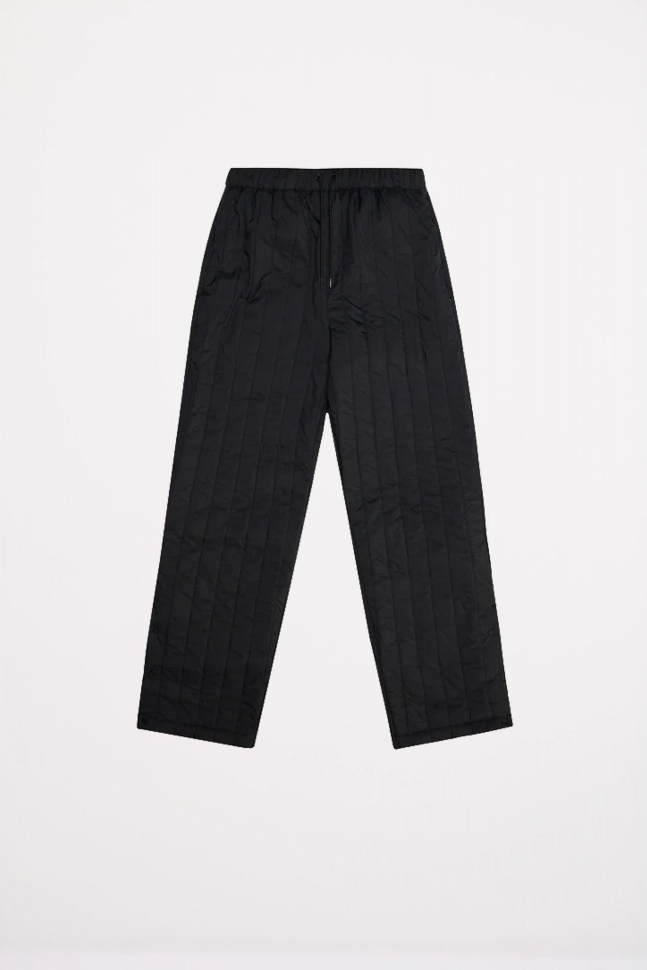 RAINS  BANJA LINER PANTS REGULAR T1 en color NEGRO (2)