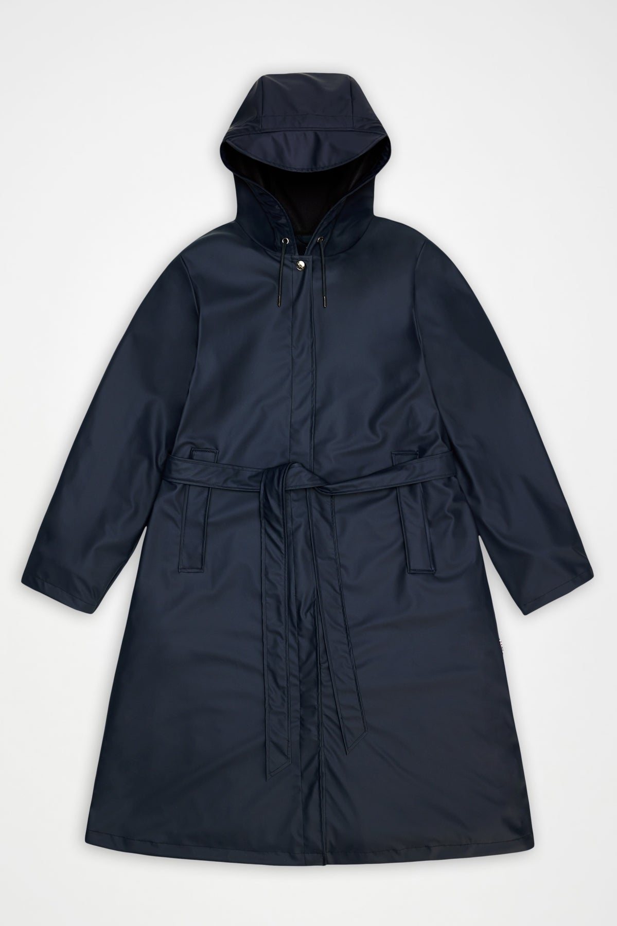 RAINS 12040R LONGER W JACKET W3 en color AZUL (2)