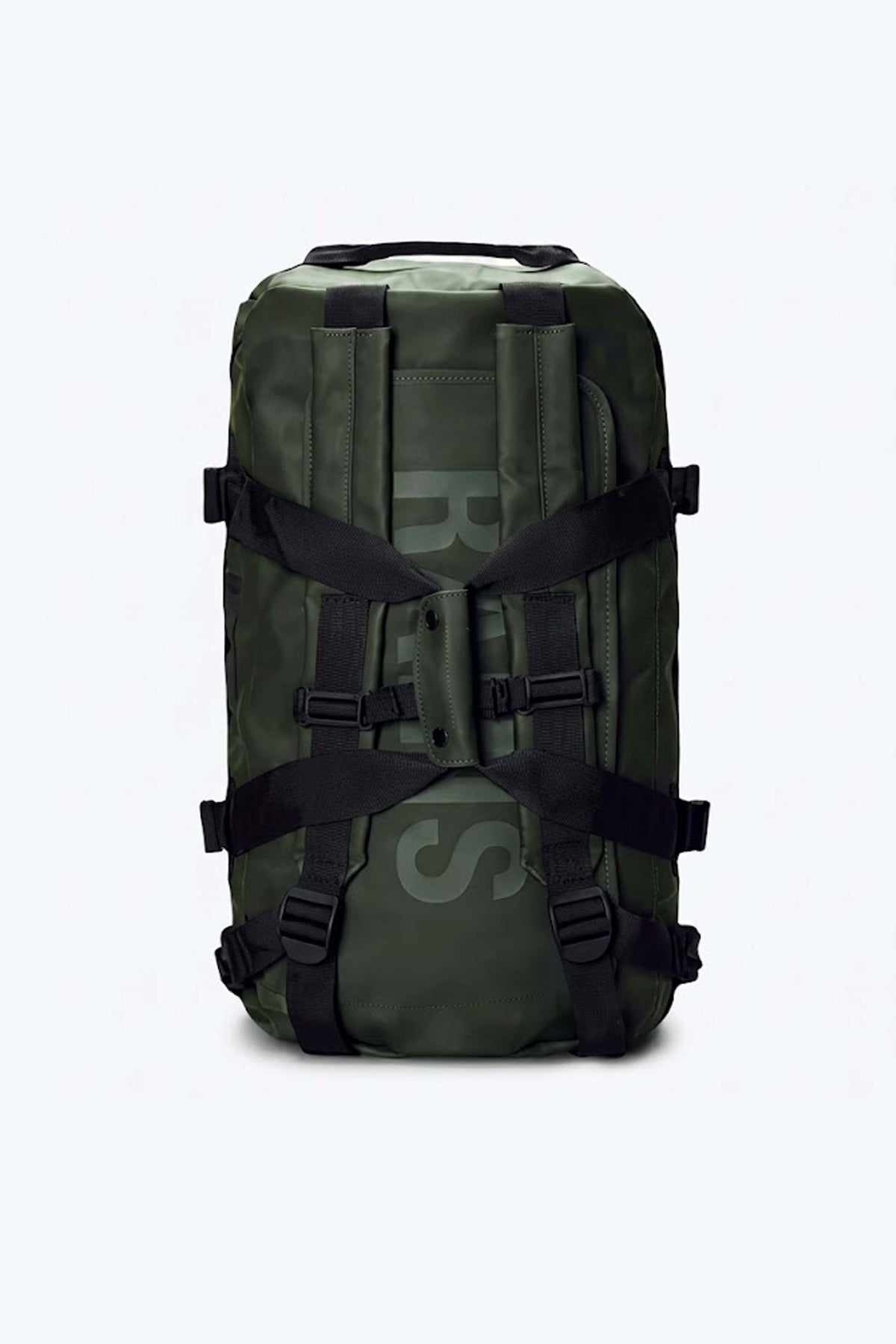 RAINS TEXEL DUFFEL BAG SMALL W3 en color VERDE (2)