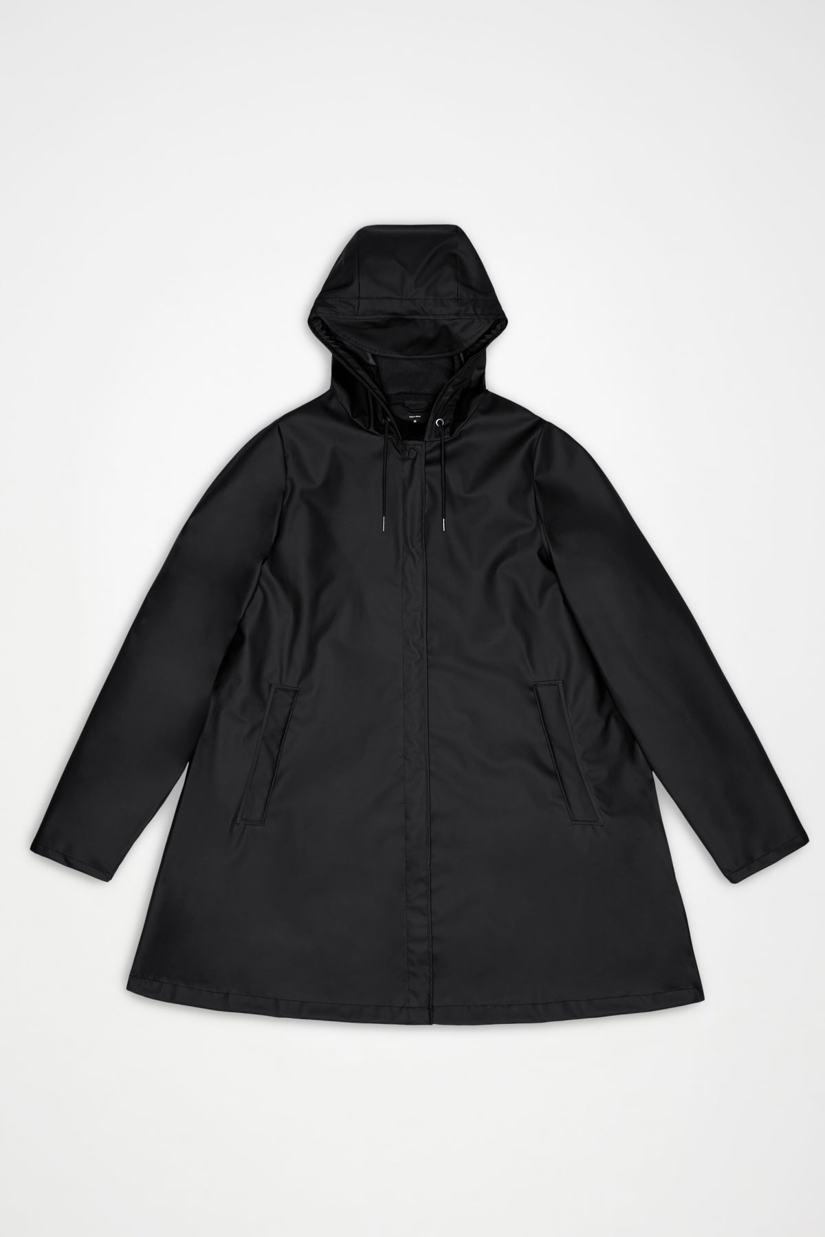 RAINS 18050R LINE JACKET W3 en color NEGRO (3)