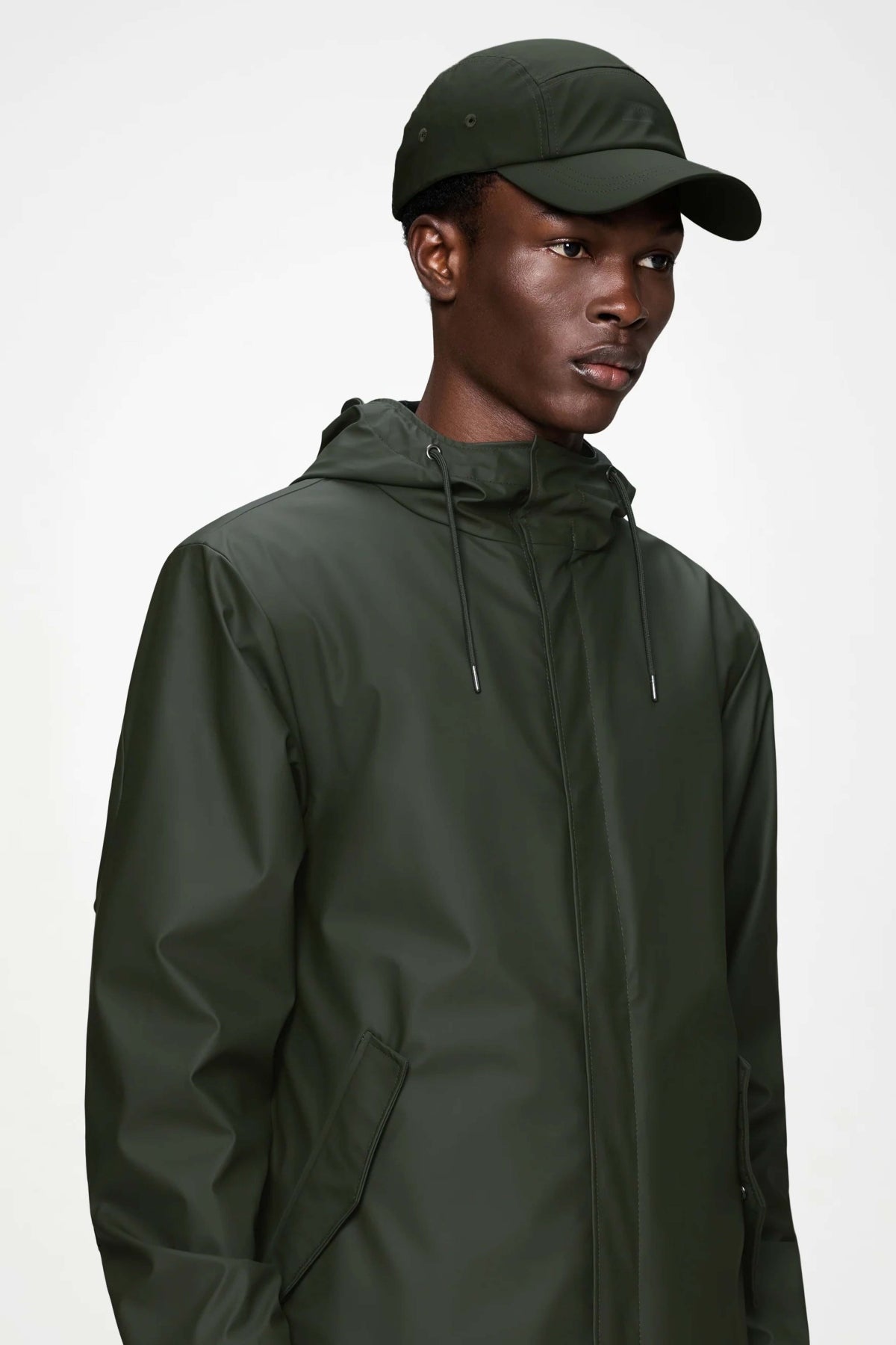 RAINS PANEL CAP W1 en color VERDE (1)