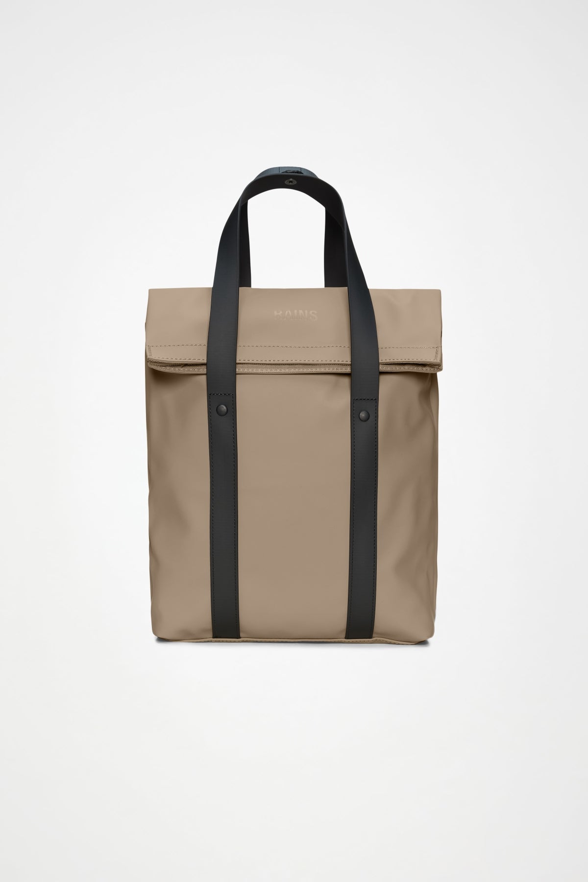 RAINS TOTE BACKPACK MINI W3 en color NEGRO (1)