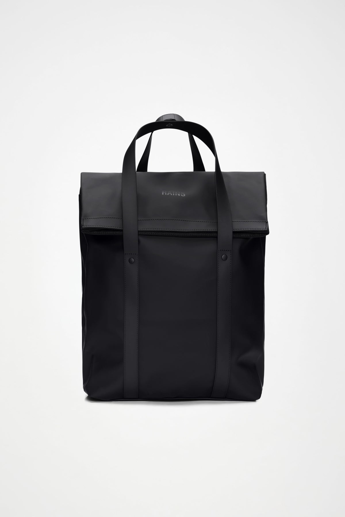 RAINS WAY TOTE BACKPACK W3 en color NEGRO (1)
