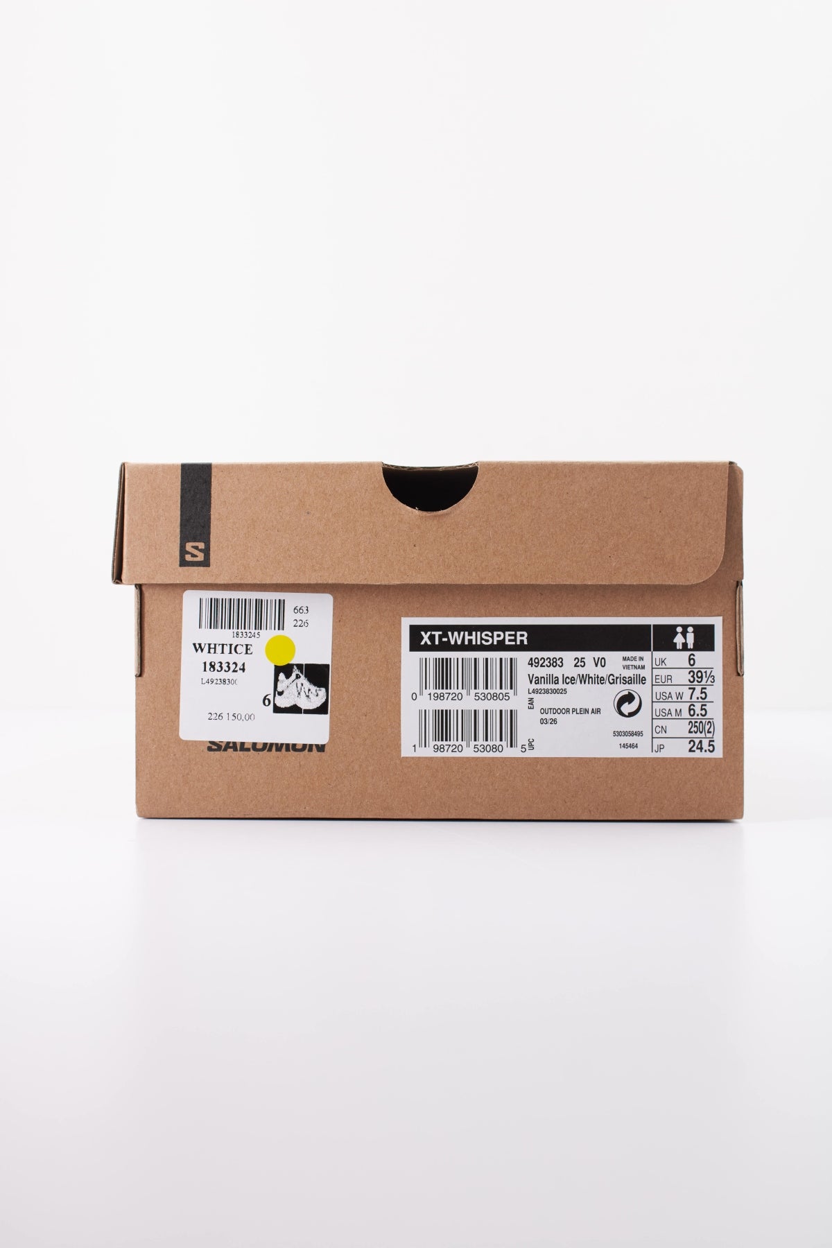 SALOMON XT WHISPER en color BLANCO (6)