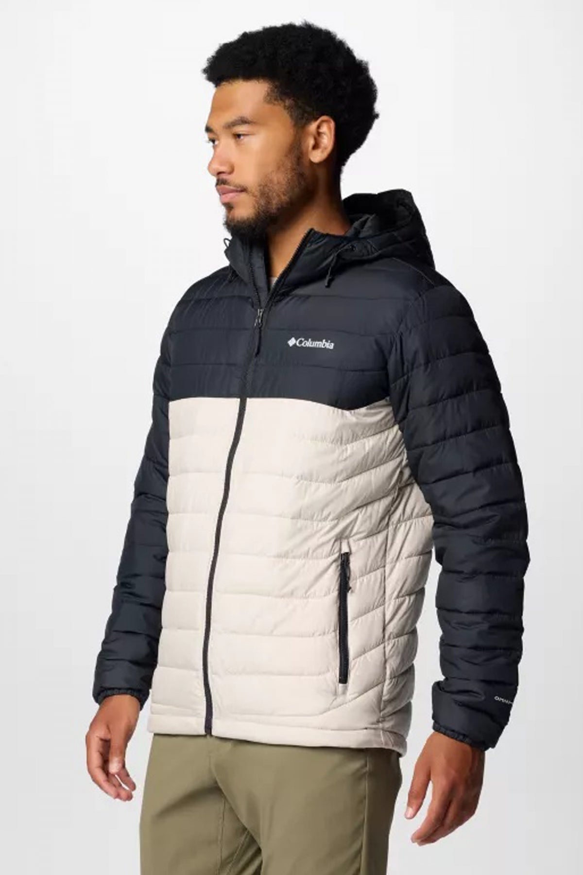 COLUMBIA POWDER LITE II HOODED JAC en color BEIS (3)