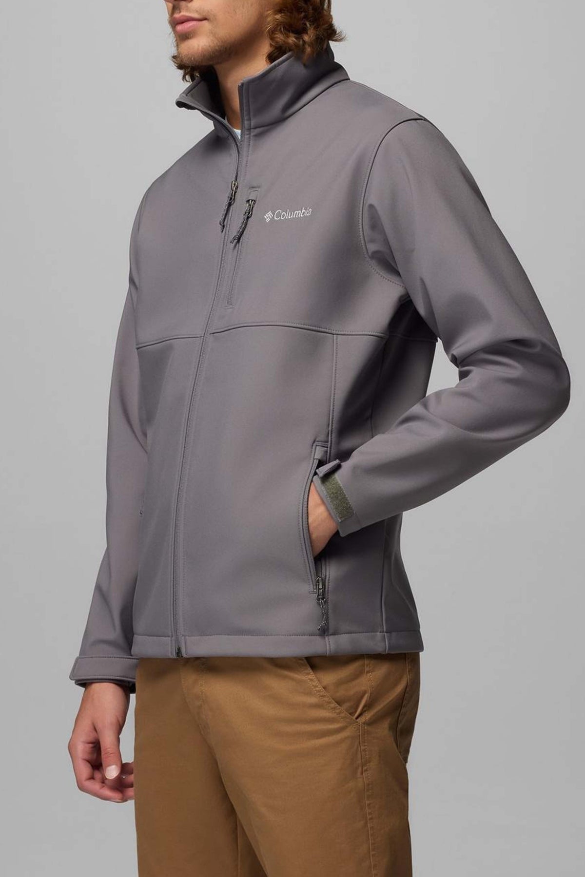 COLUMBIA ASCENDER SOFTSHELL JKT en color GRIS (3)