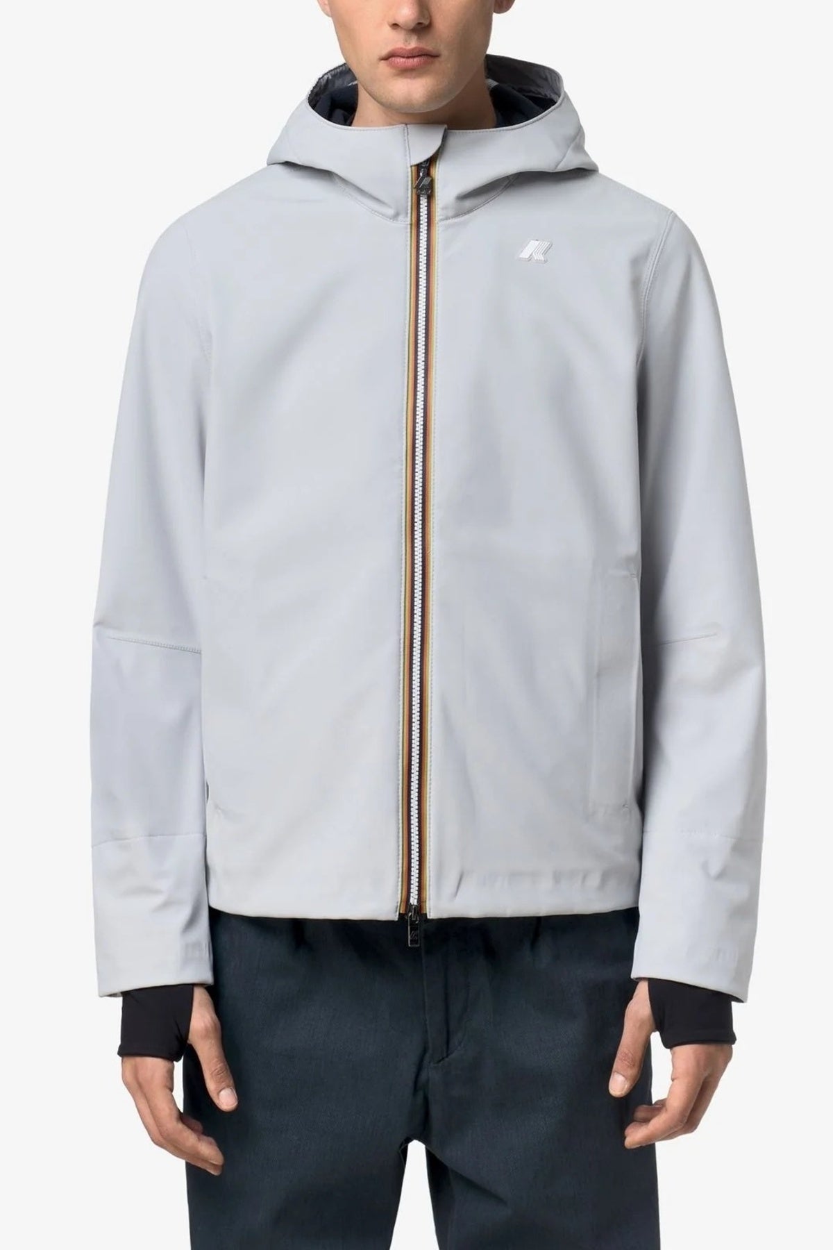 K-WAY JACKO BONDED en color GRIS (1)