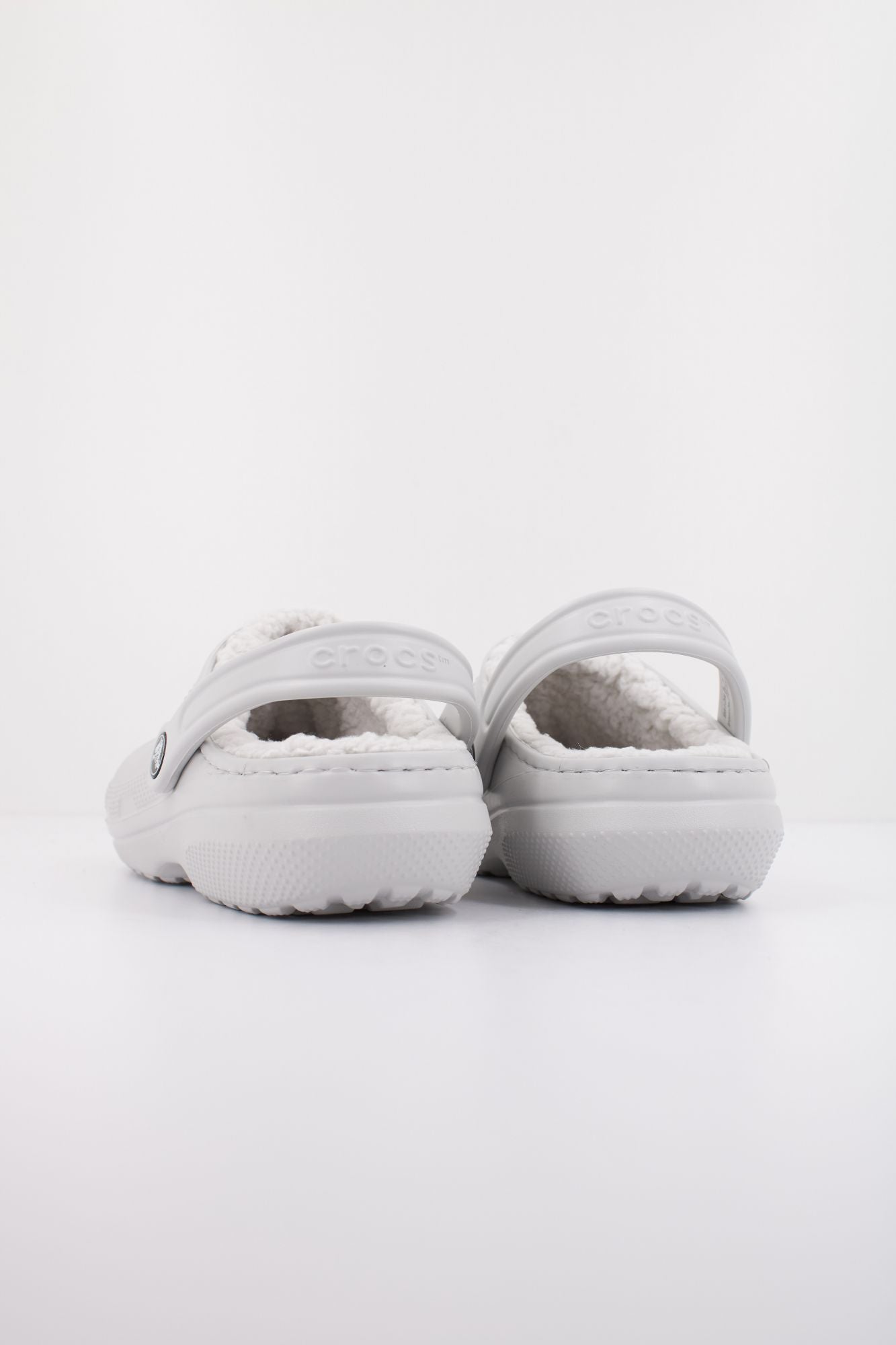 CROCS CLASSIC LINED CLOG en color GRIS (4)