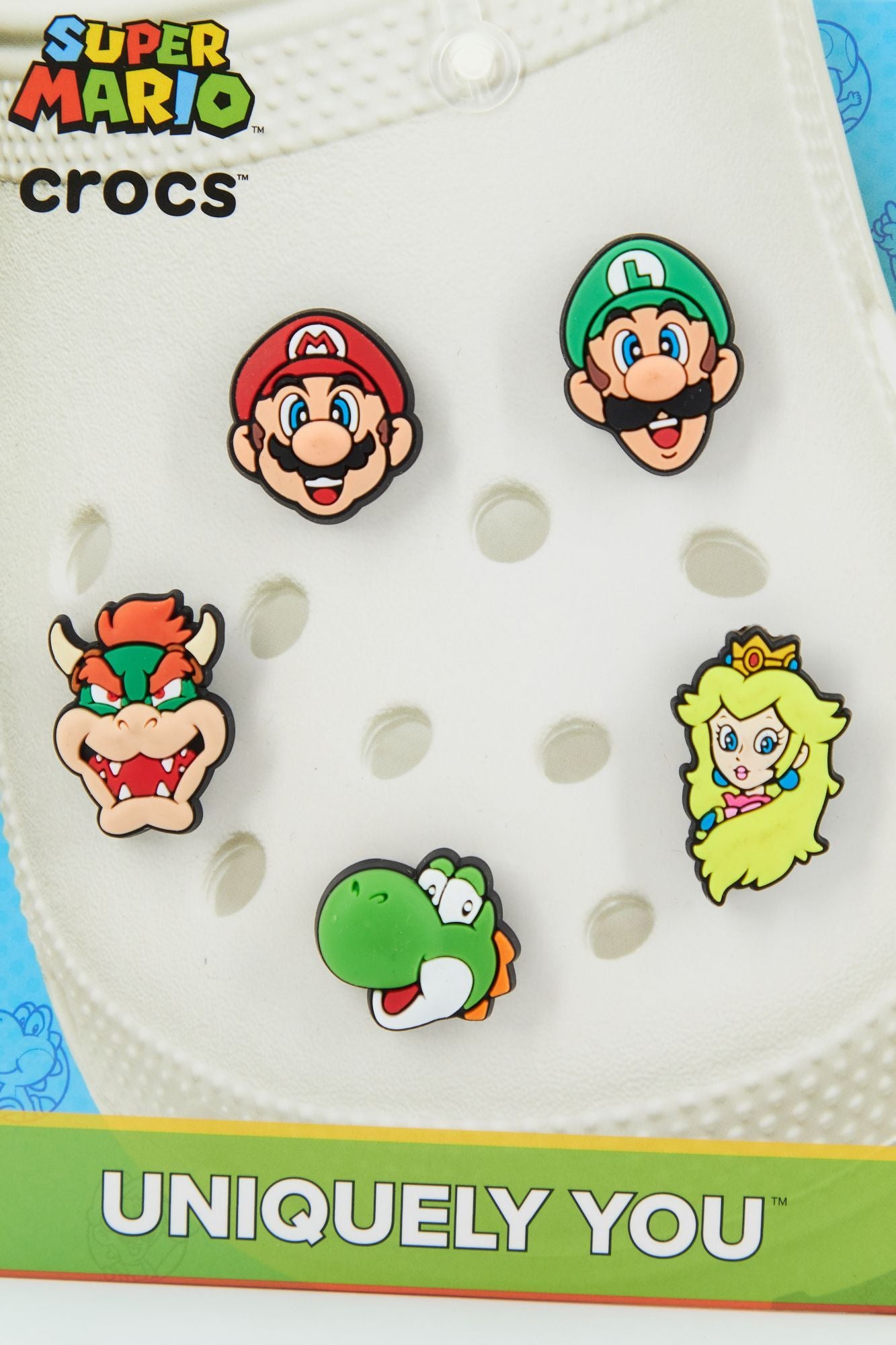CROCS  SUPER MARIO 5PCK en color MULTICOLOR (2)