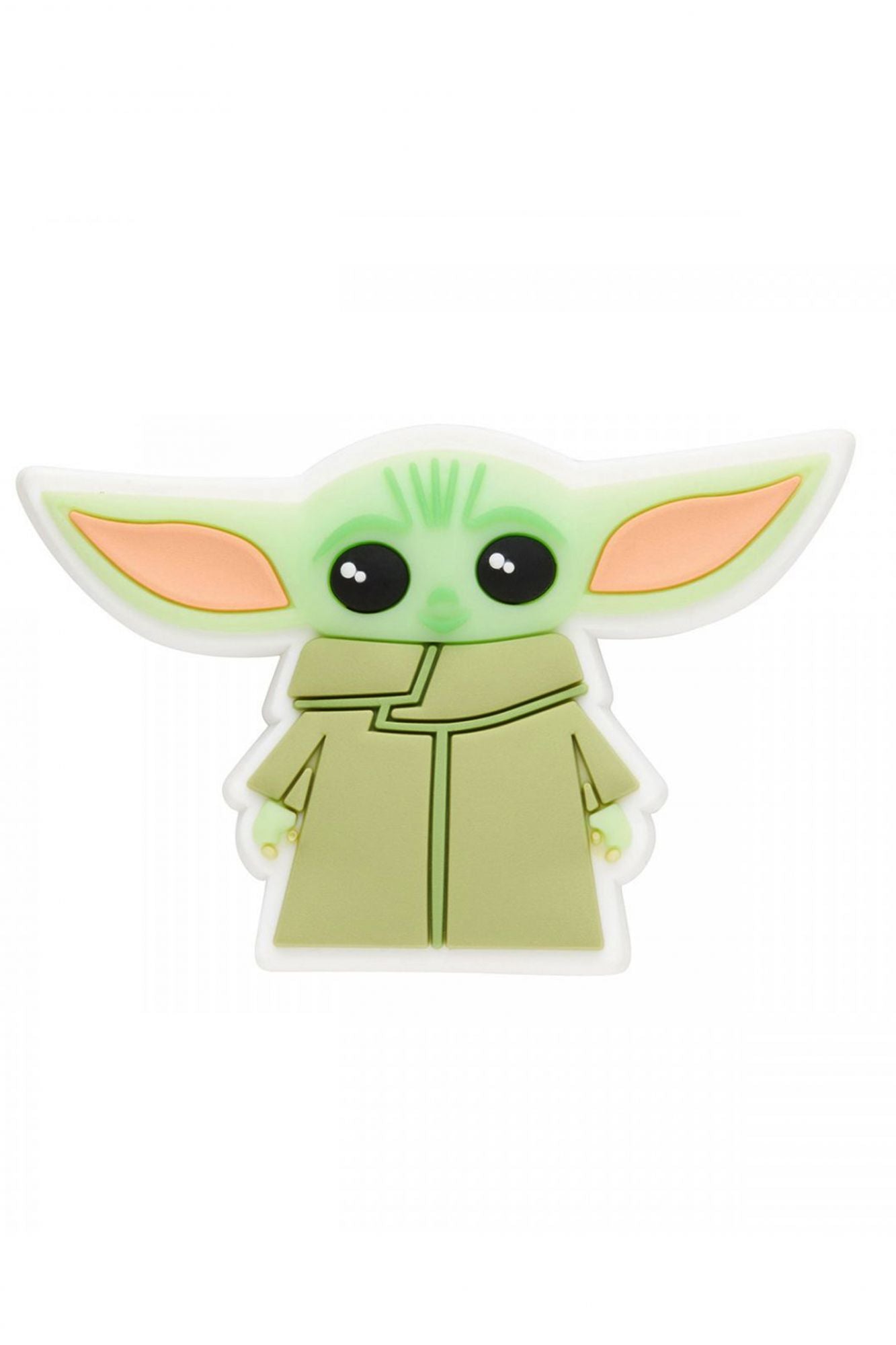 CROCS JIBBITS CHARMS  GROGU THE MANDALORIAN en color VERDE (1)