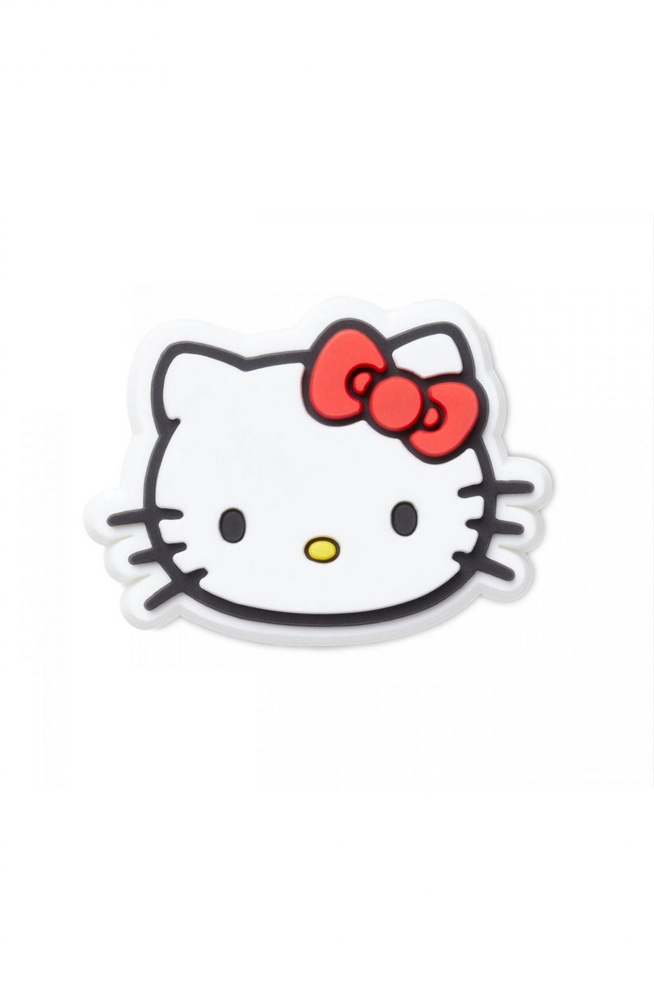 CROCS JIBBITZ CHARM  HELLO KITTY HEAD en color BLANCO (1)