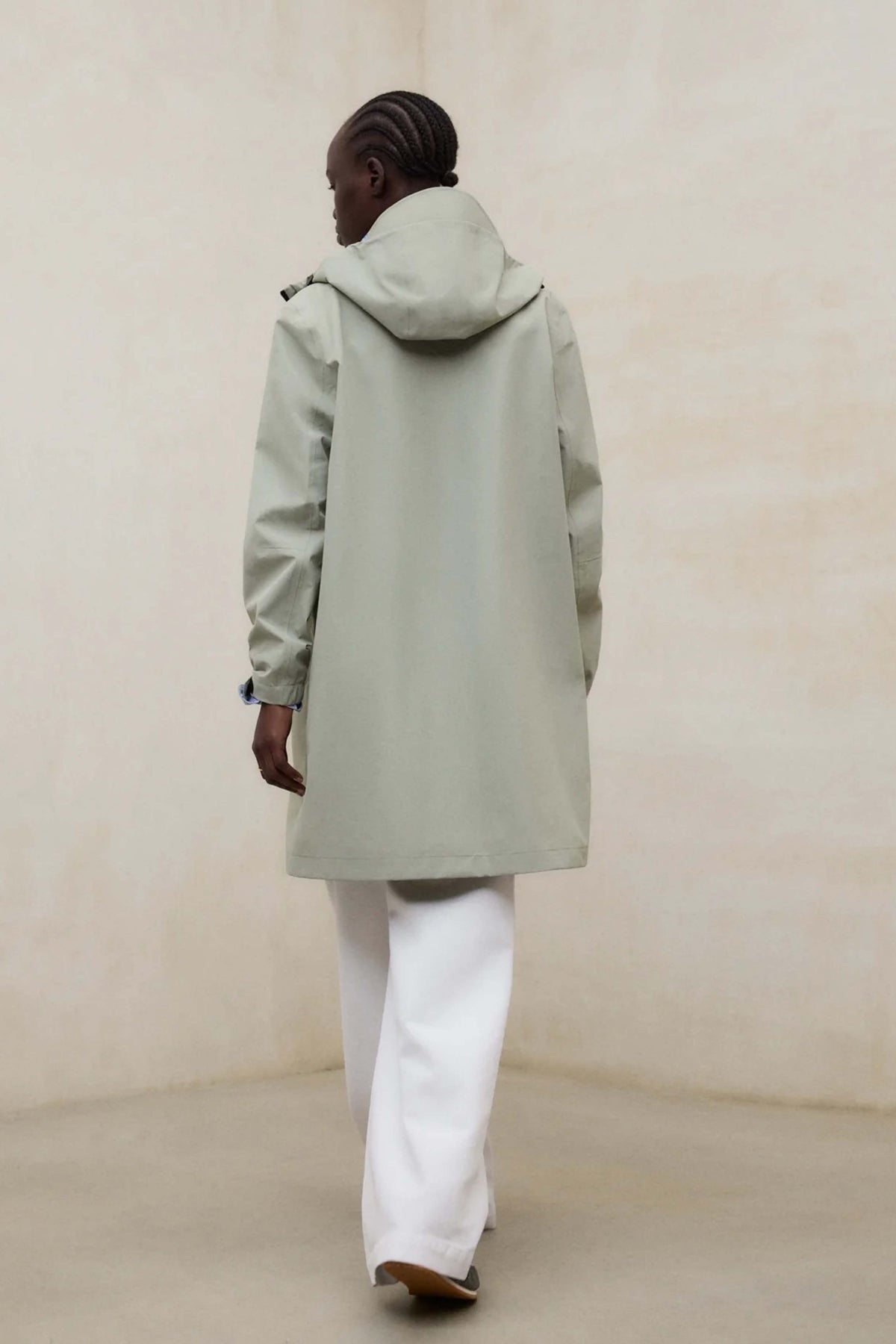 ECOALF NEVE JACKET WOMAN en color VERDE (2)