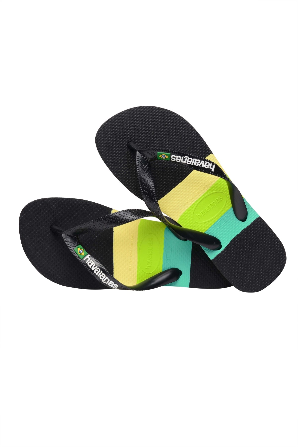HAVAIANAS  BRASIL TECH  en color NEGRO (3)