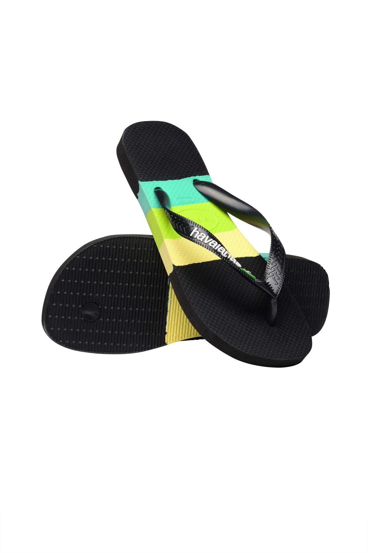 HAVAIANAS  BRASIL TECH  en color NEGRO (4)