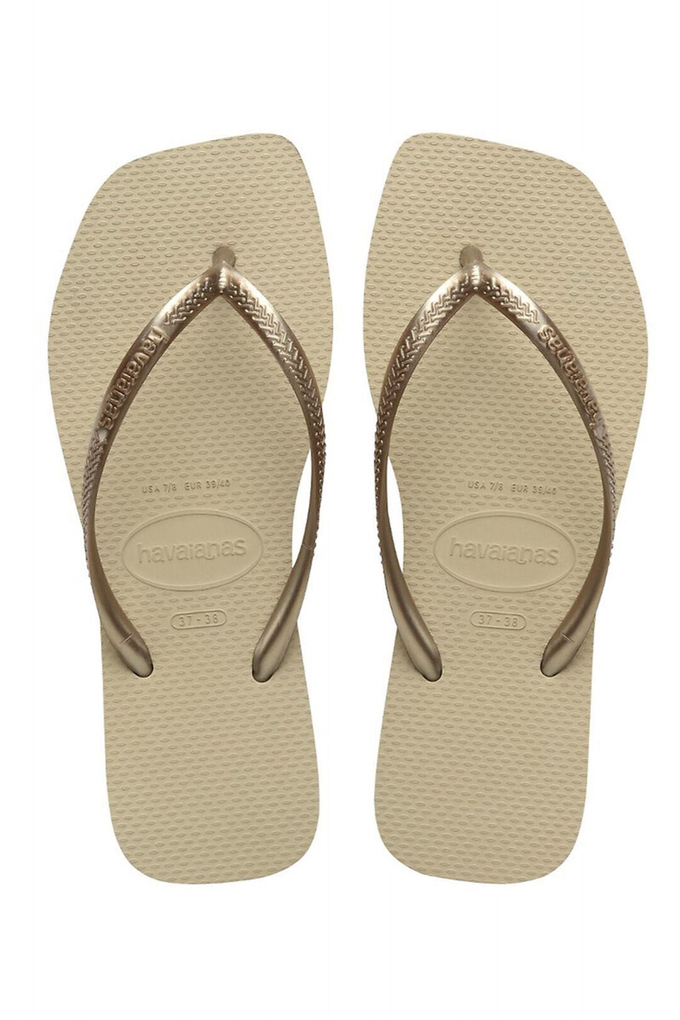 HAVAIANAS SLIM SPARKLE en color BRONCE (1)
