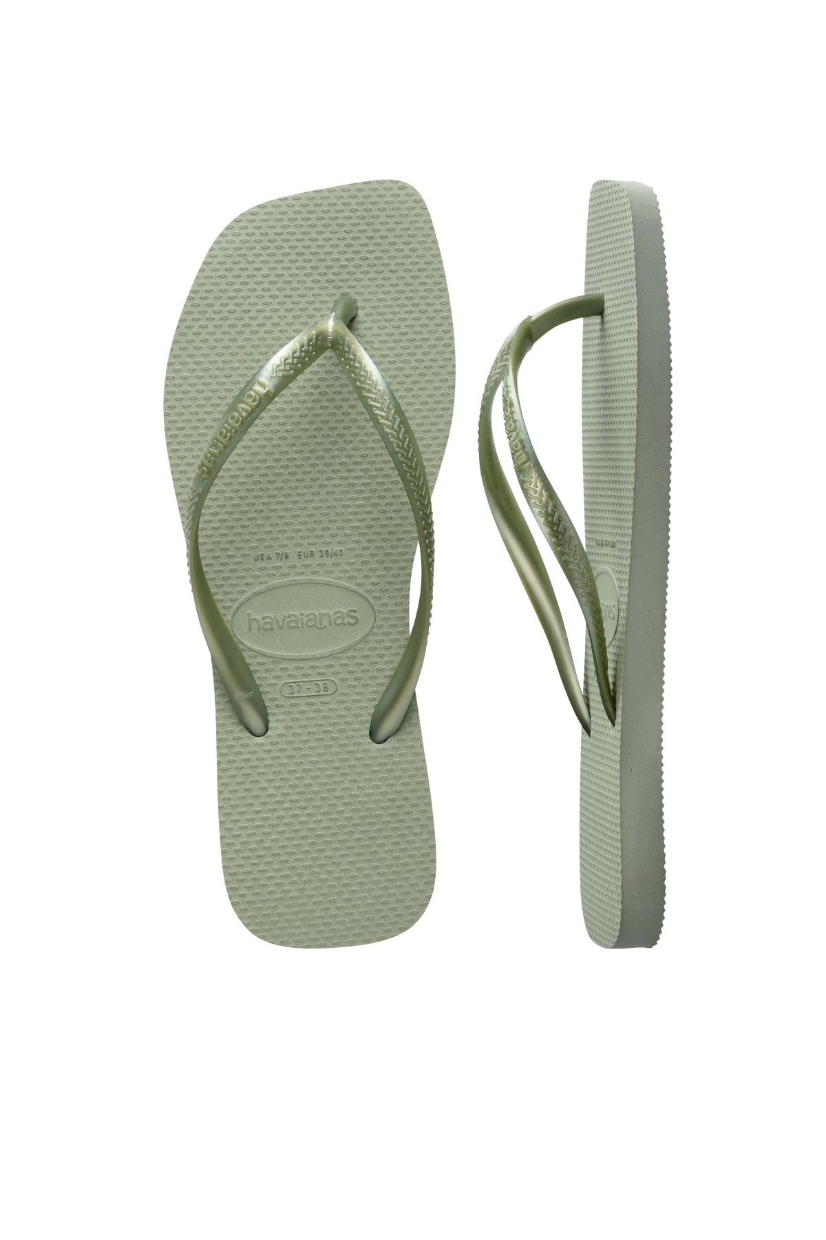 HAVAIANAS SQUARE en color VERDE (3)