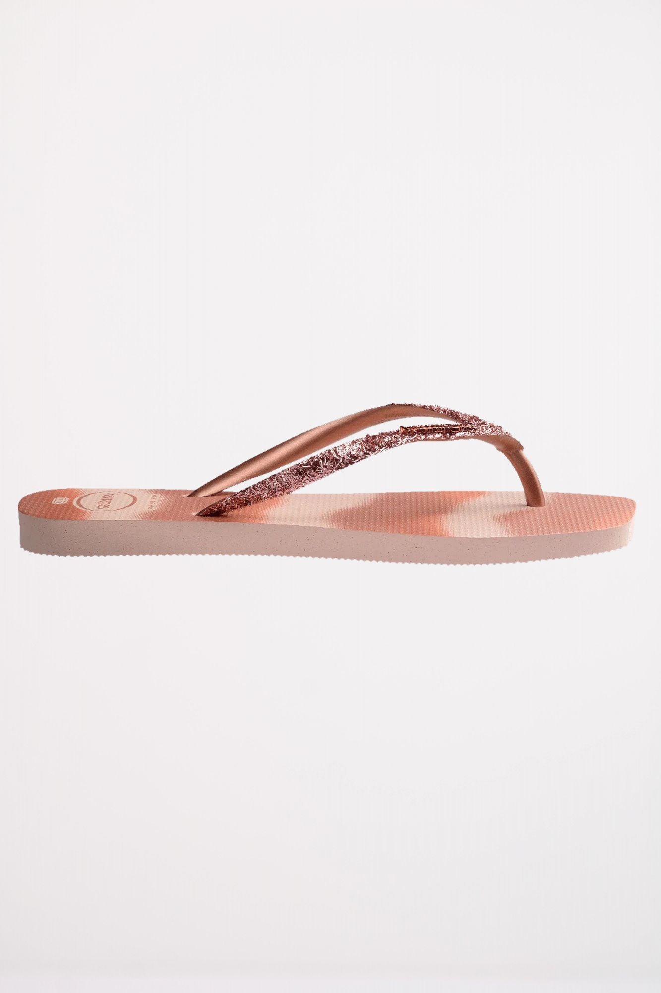 HAVAIANAS  SLIM SQUARE GLITTER en color ROSA (4)