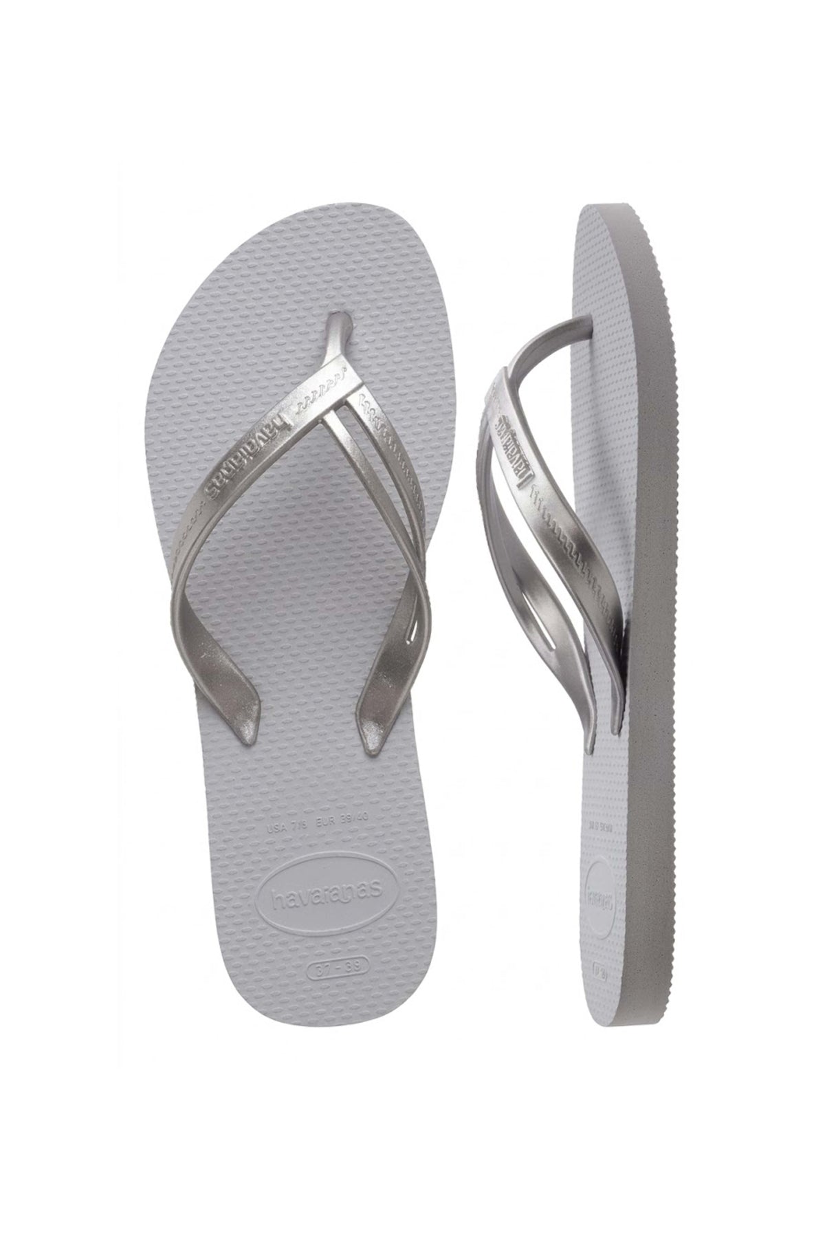 HAVAIANAS ELEGANCE en color PLATA (2)