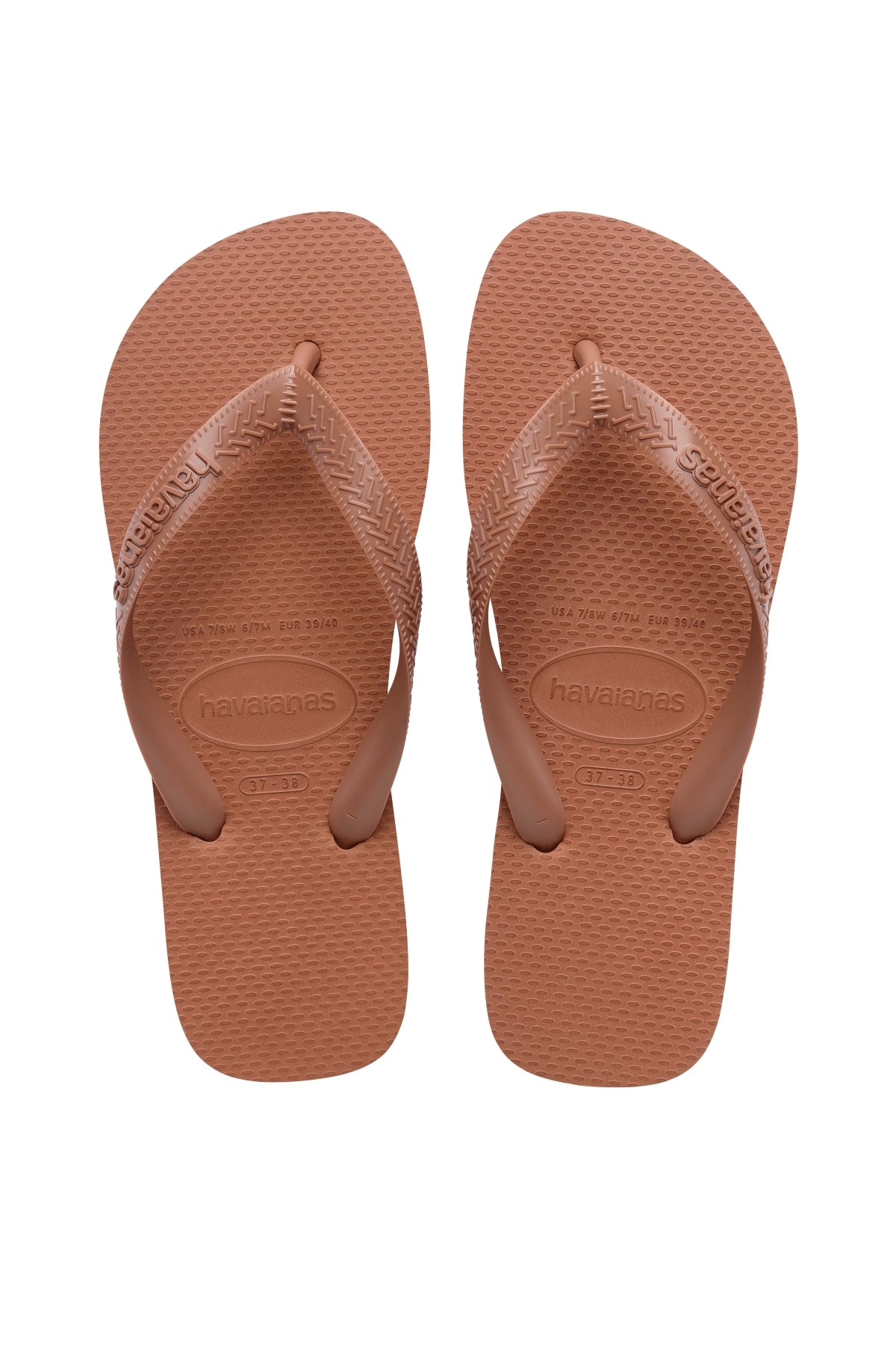 HAVAIANAS HAV TOP SENSES en color MARRON (1)