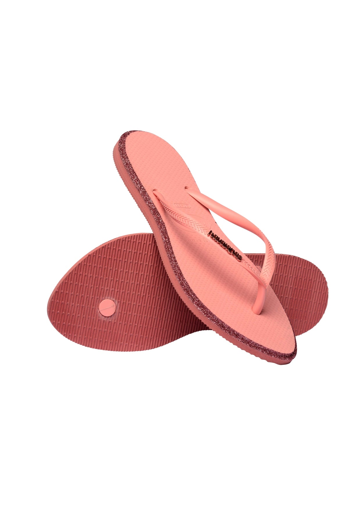 HAVAIANAS HAV. SLIM POINT GLITTER SS26 en color ROSA (4)