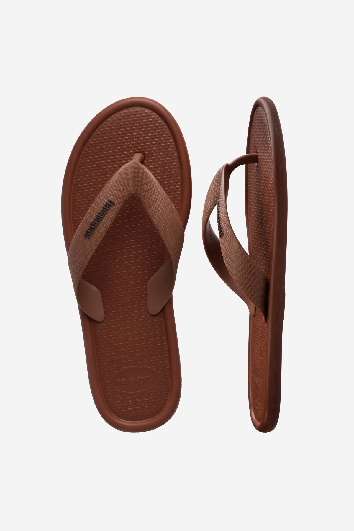 HAVAIANAS PUFFED UP en color MARRON (3)