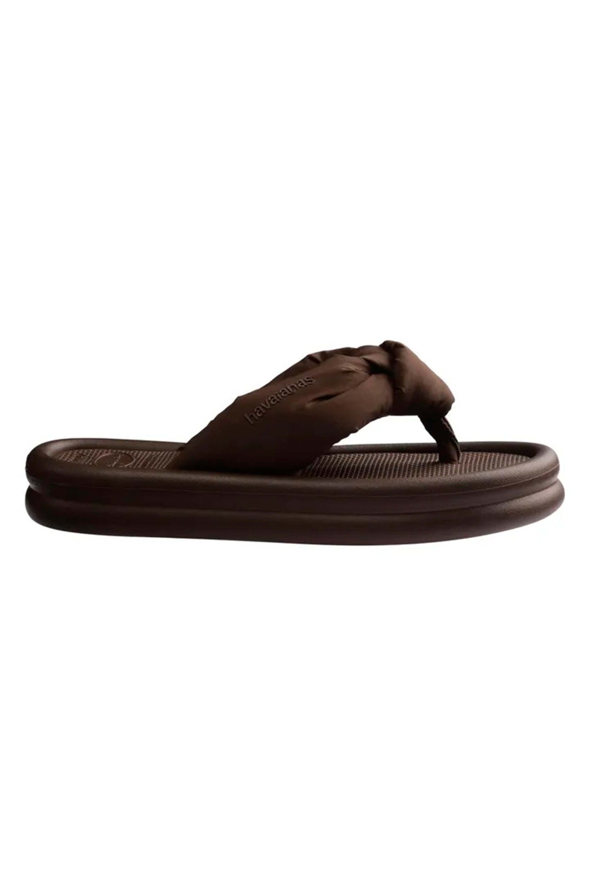 HAVAIANAS CHANCLA OVER PUFFED en color MARRON (2)