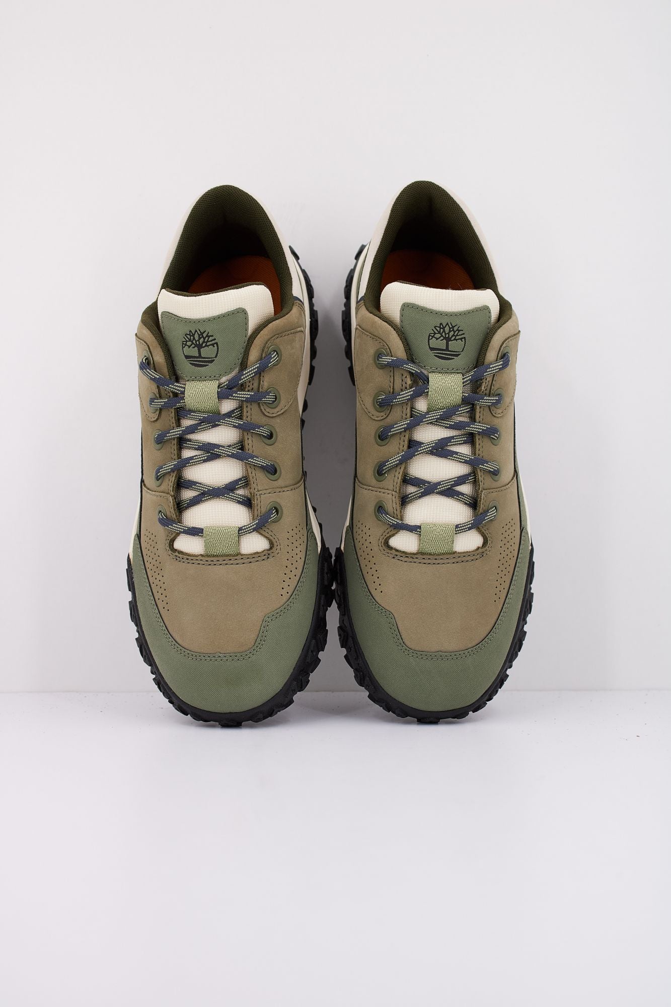 TIMBERLAND LOW LACE HKR BOOT en color VERDE (3)
