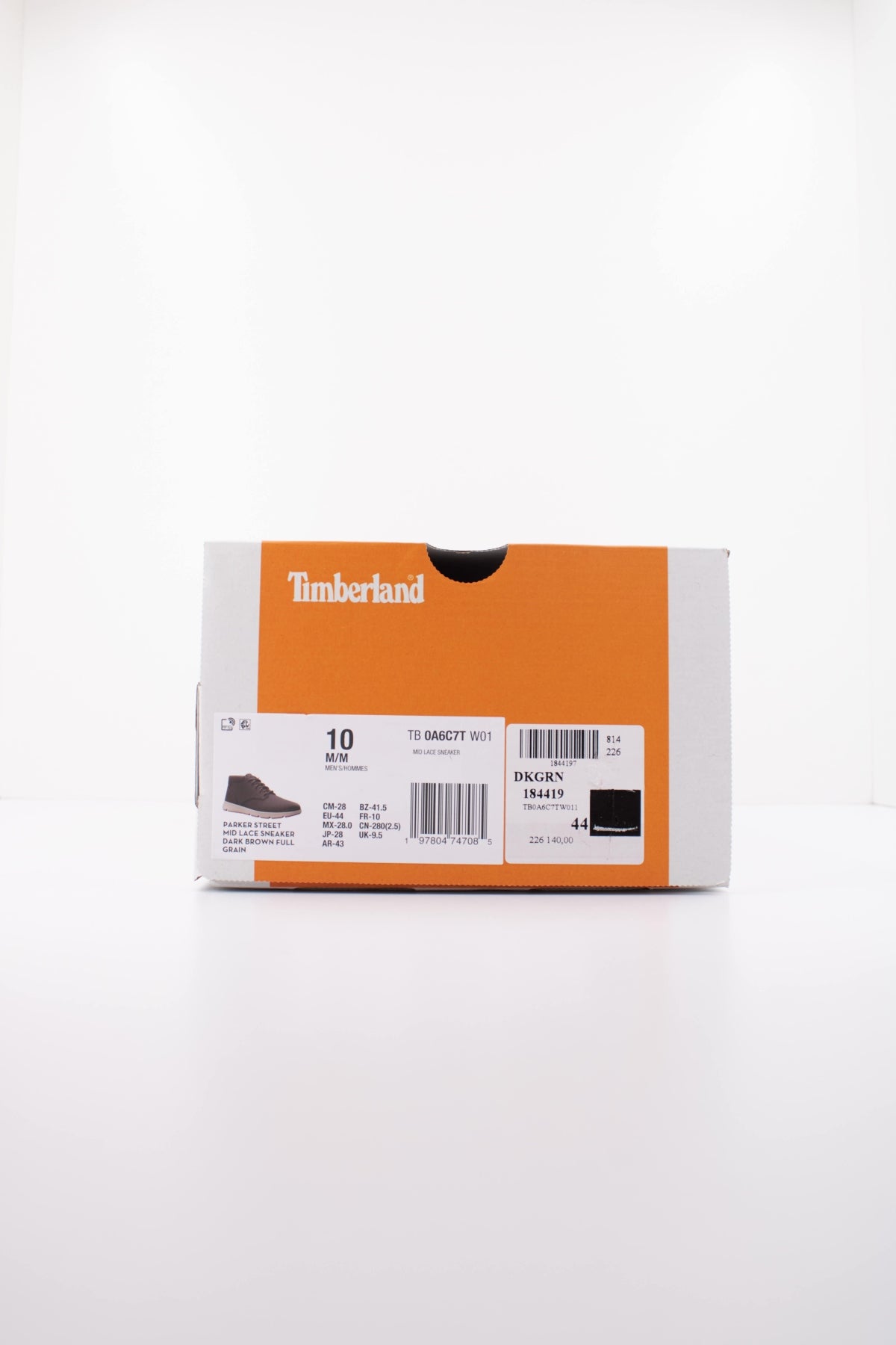 TIMBERLAND PKST MID LACE SNEAKER RUST en color MARRON (6)