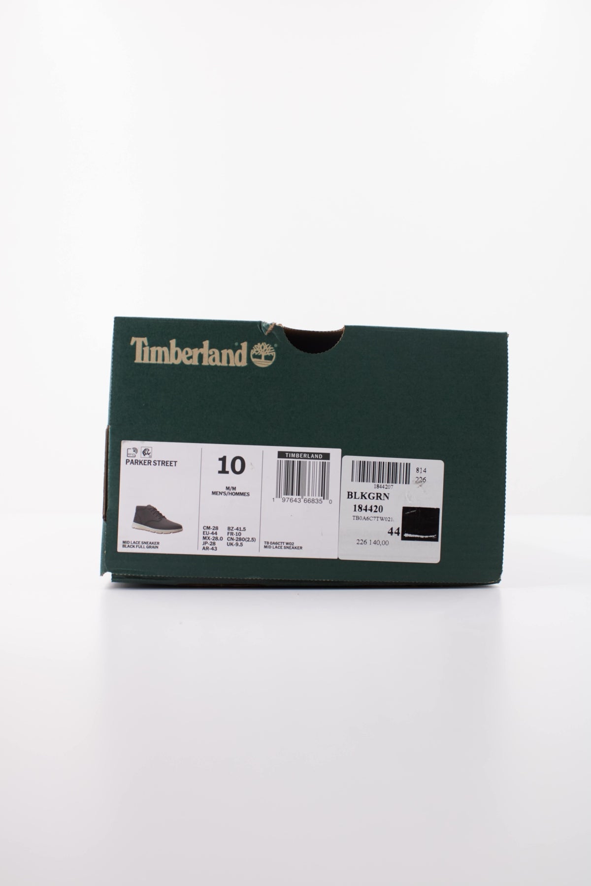 TIMBERLAND FLTK LOW LACE SNEAKER DKBRN en color NEGRO (6)