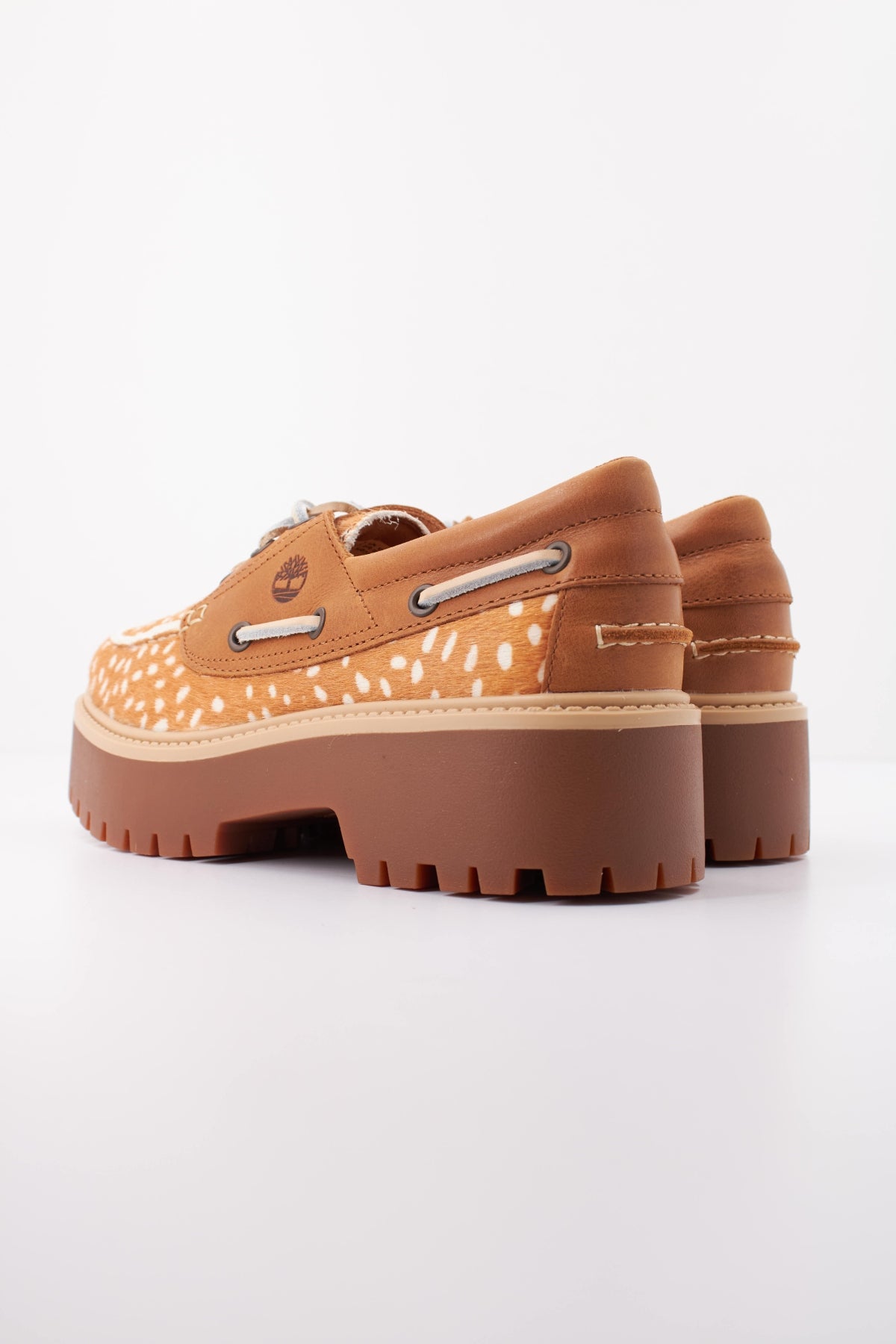 TIMBERLAND STST BOAT SHOE MDBRN en color ANIMAL PRINT (4)