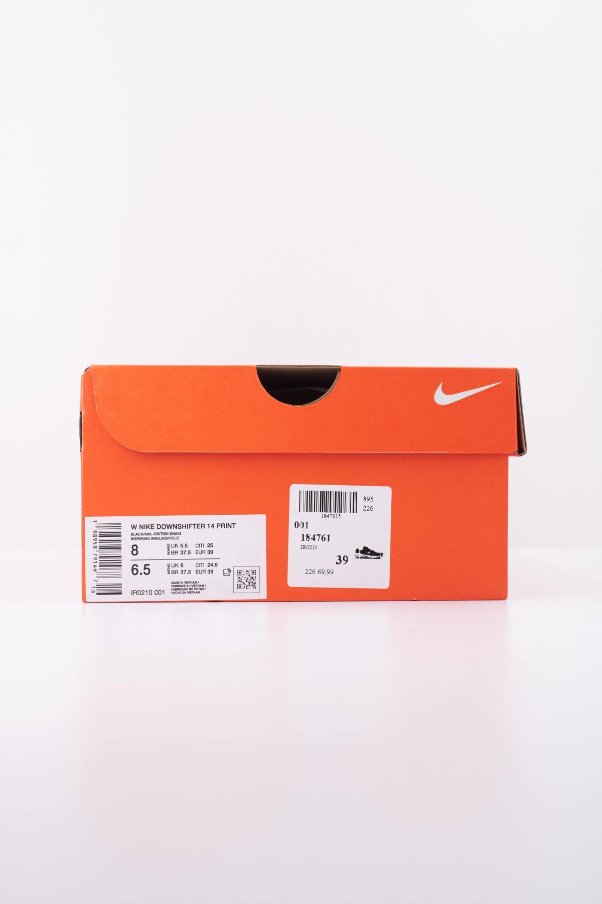 NIKE W NIKE DOWNSHIFTER 14 PRINT en color NEGRO (6)