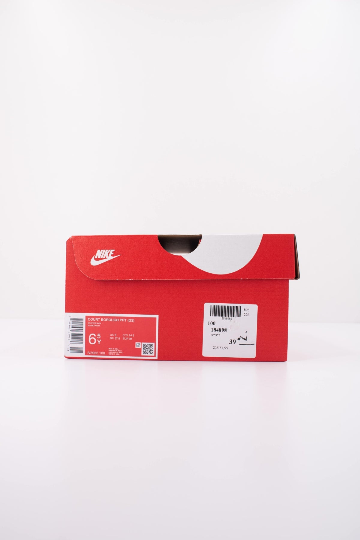 NIKE COURT BOROUGH PRT GS en color BLANCO (6)