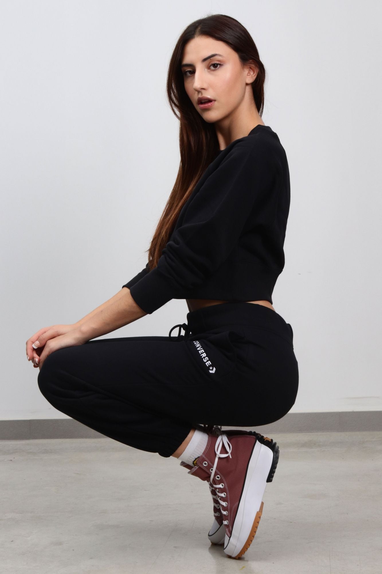 CONVERSE WORDMARK BOTTOM VINTAGE en color NEGRO (3)