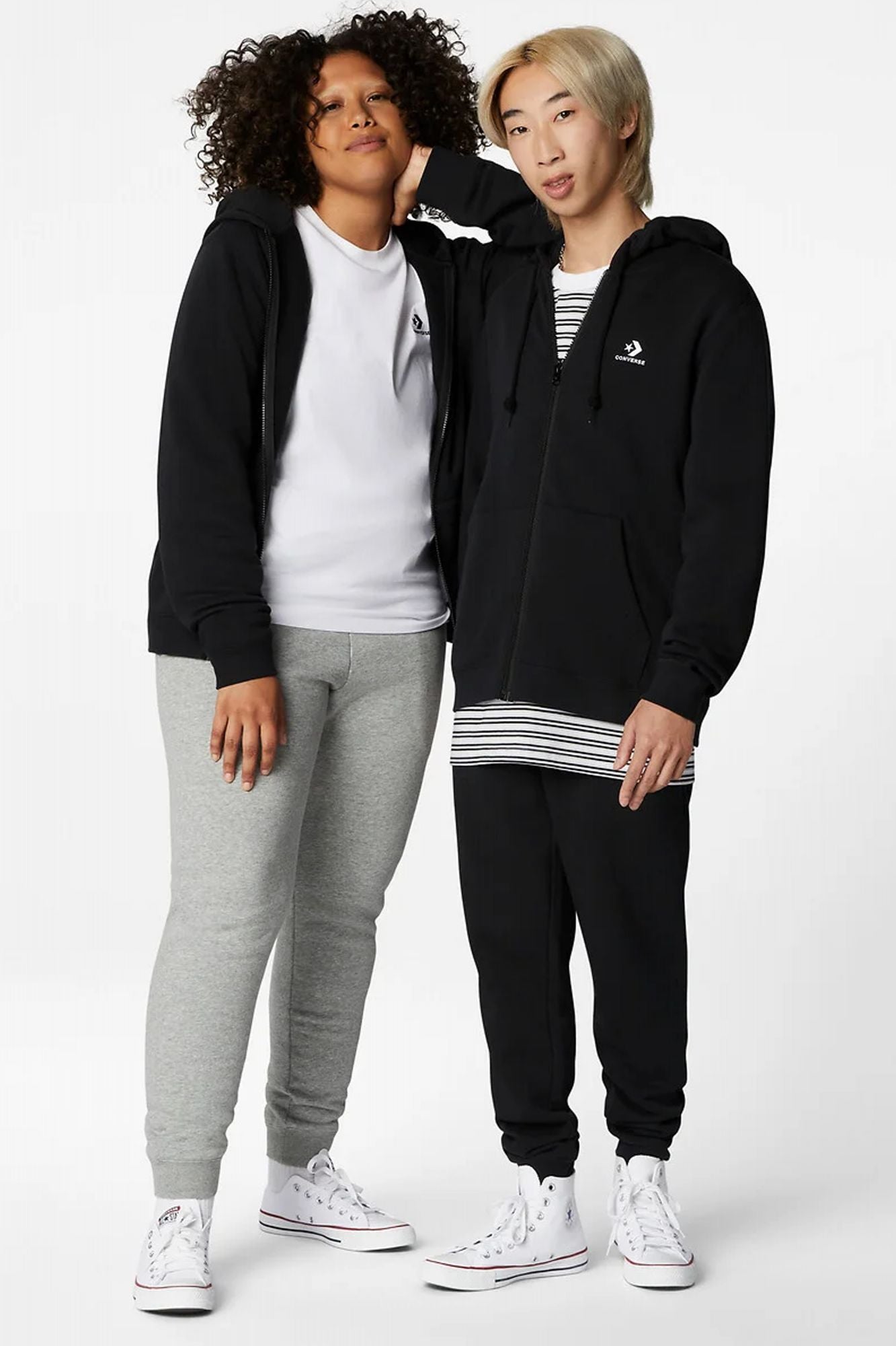 CONVERSE STAR CHEVRON CREW BB en color NEGRO (4)