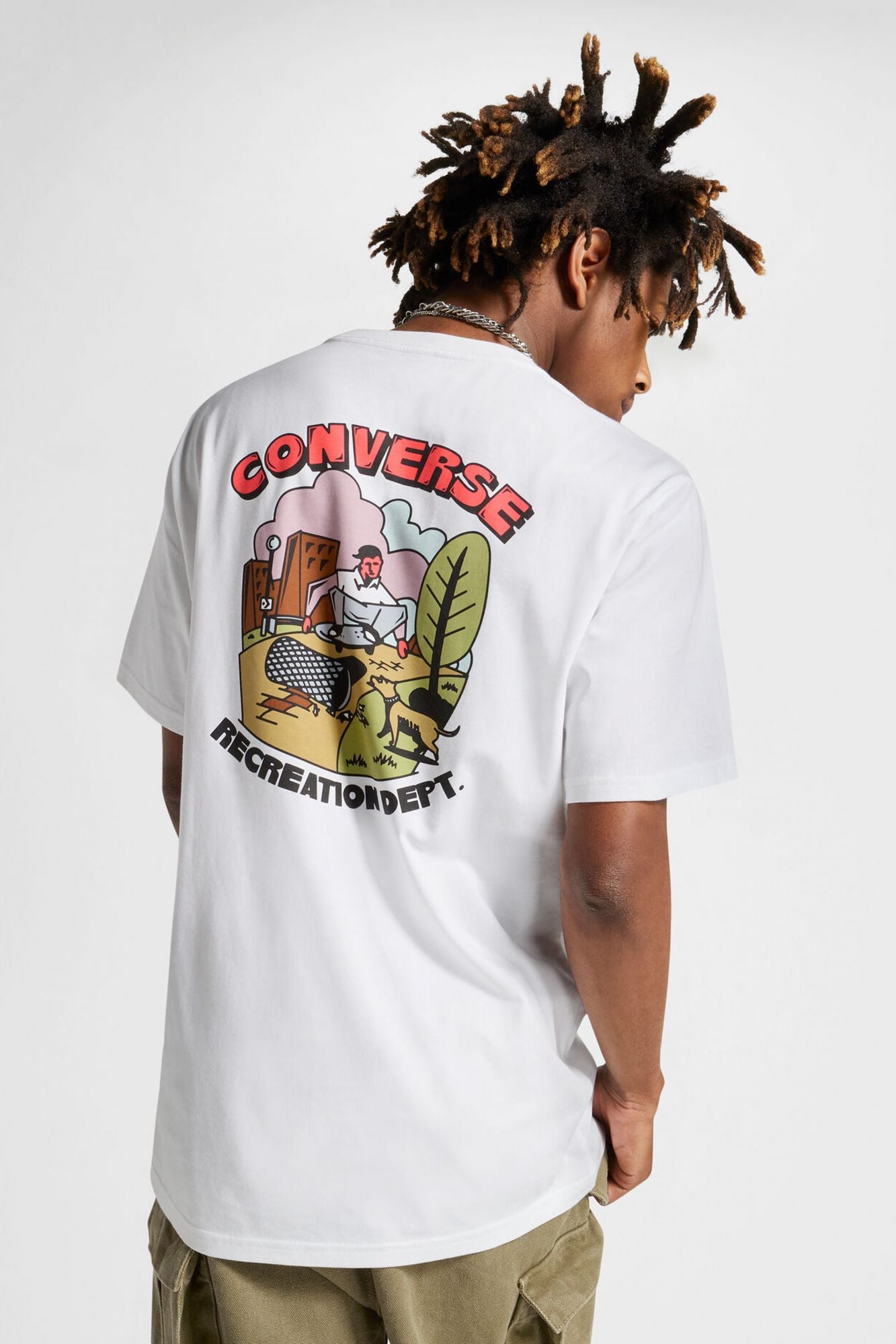 CONVERSE  RECREATIONAL SKATER GRAPH en color BLANCO (2)