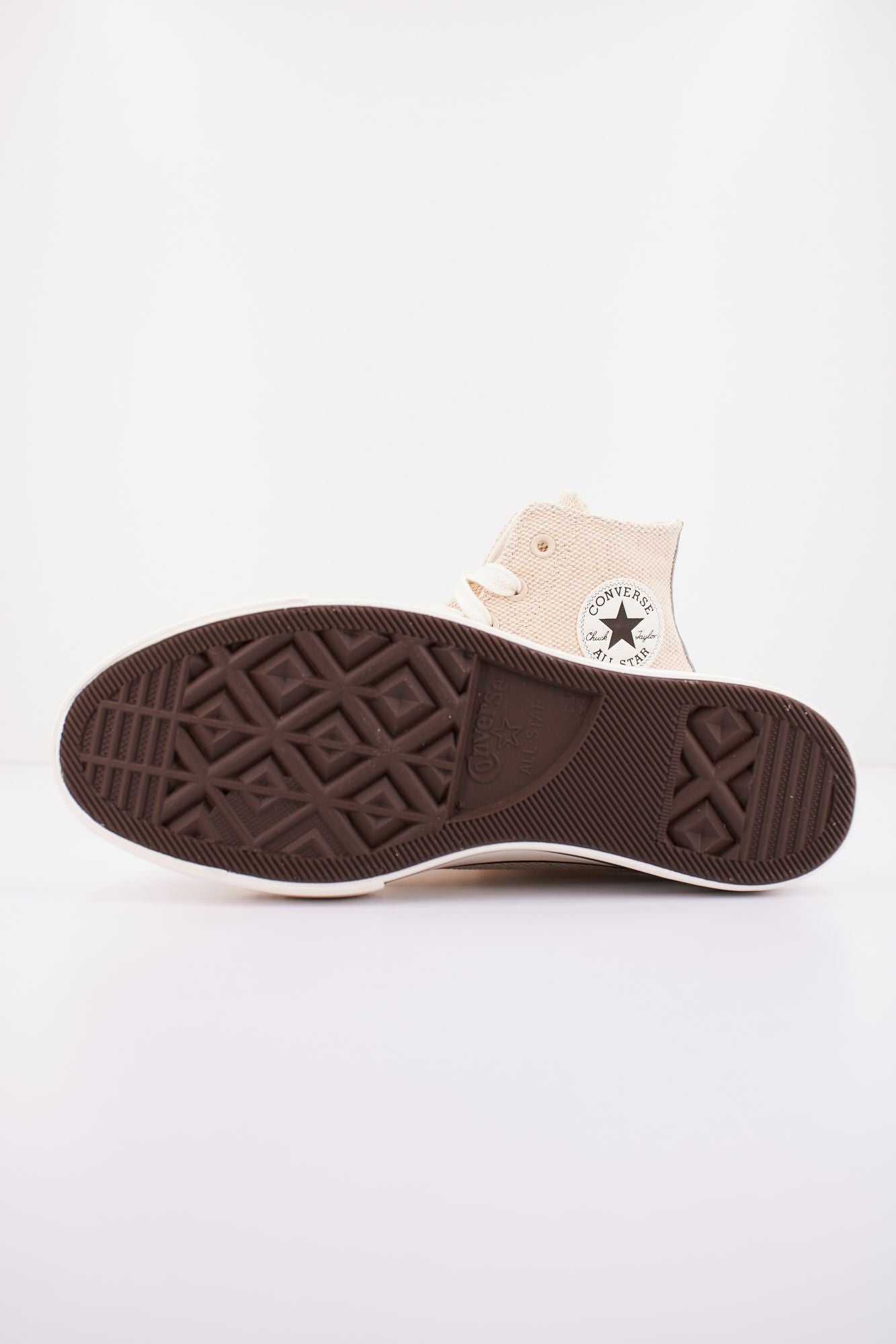CONVERSE CHUCK TAYLOR ALL LIFT CANVAS & LEATHER en color BEIS (4)