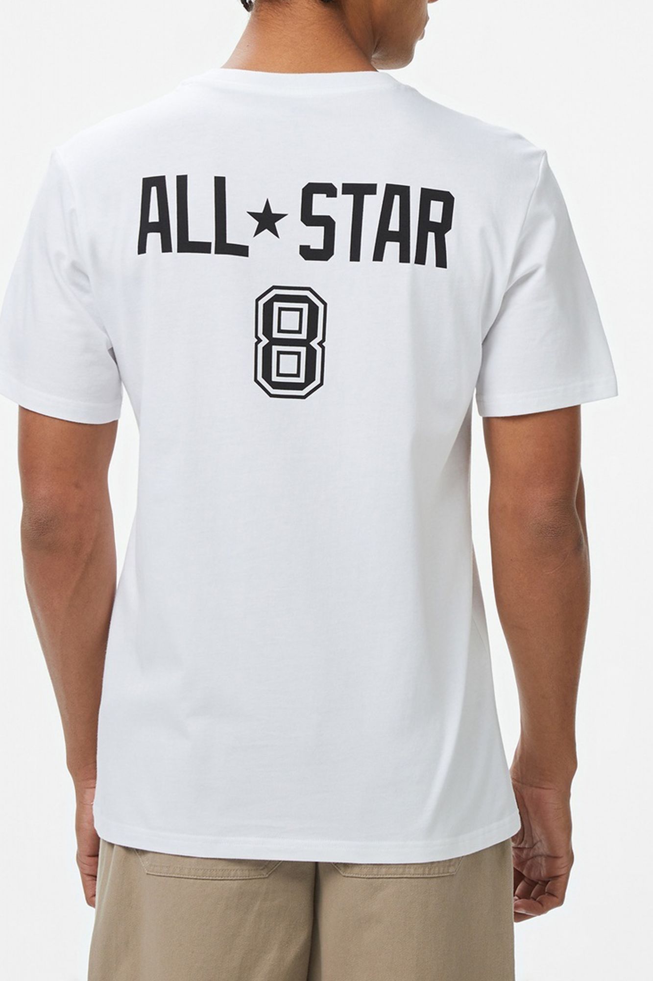 CONVERSE  RETRO CHUCK SOCCER T SHIRT en color BLANCO (2)