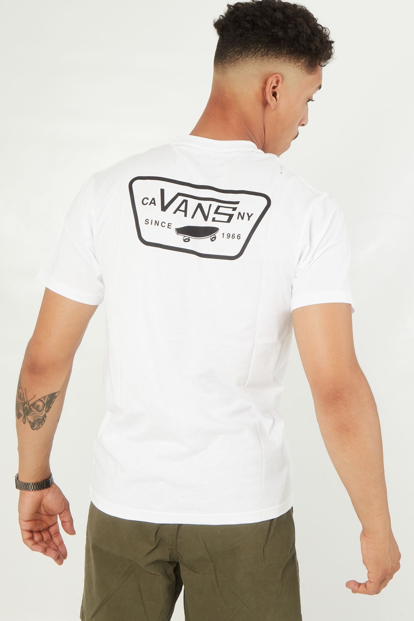 VANS  FULL PATCH BACK SS en color BLANCO (3)