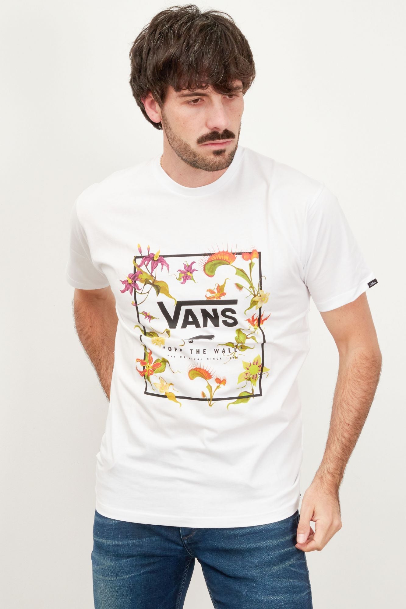 VANS CLASSIC PRINT BOX en color BLANCO (2)