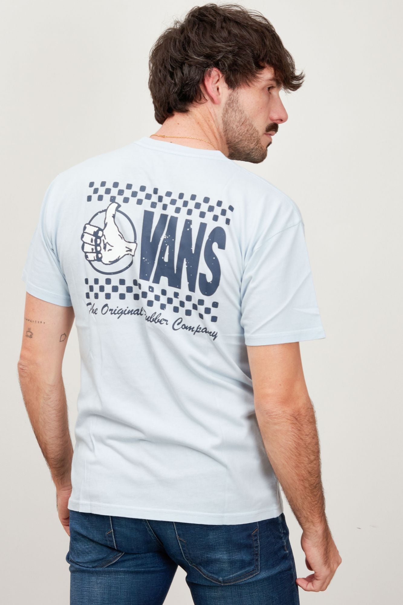 VANS 66 THUMBS UP SS en color AZUL (4)