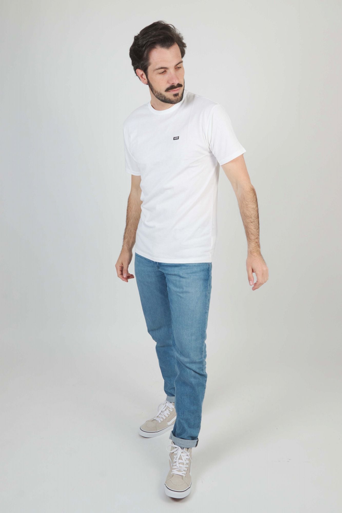 VANS OFF THE WALL CLASSIC SS TEE en color BLANCO (3)