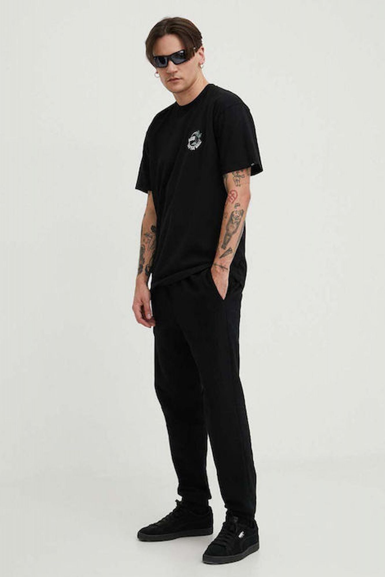 VANS CLASSIC MINI DUAL PALM en color NEGRO (4)