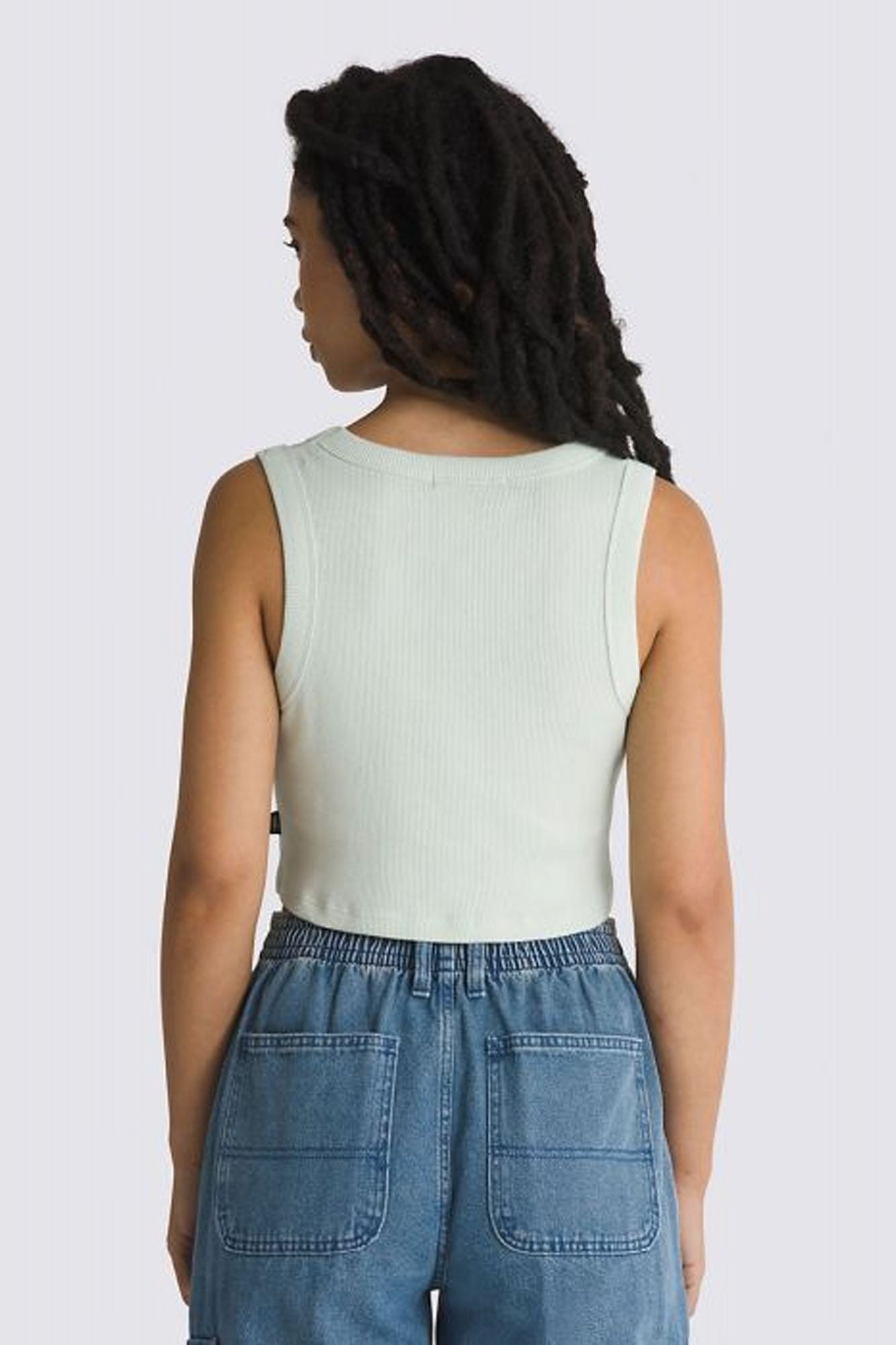 VANS  DREW RIB TANK en color VERDE (3)