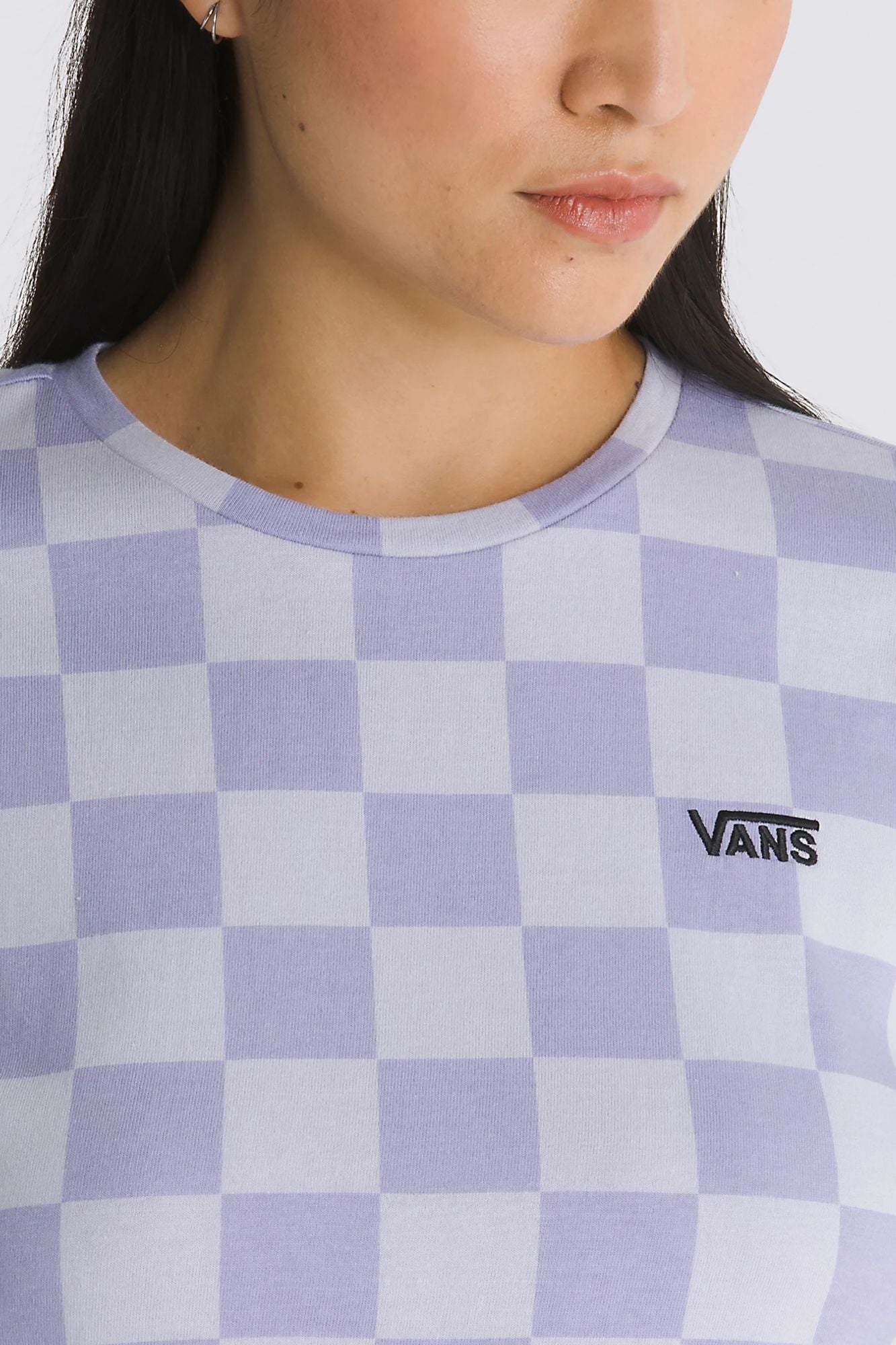 VANS CHECKER CREW CROP II en color VIOLETA (4)