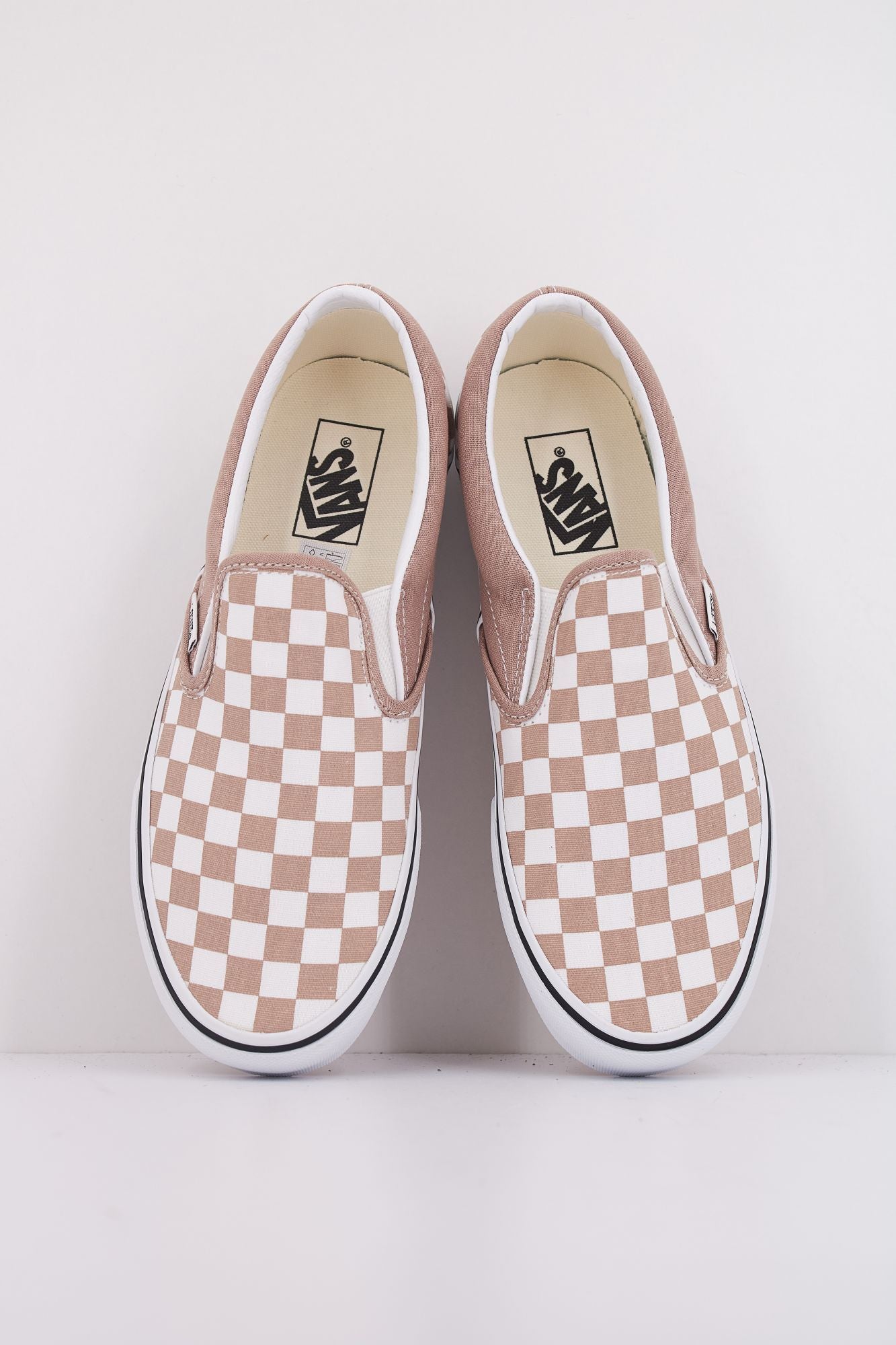 VANS CLASSIC SLIP-ON  en color MARRON (3)