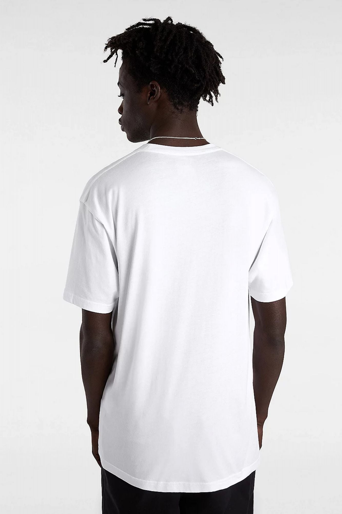 VANS LEFT CHEST II LOOSE SS en color BLANCO (3)