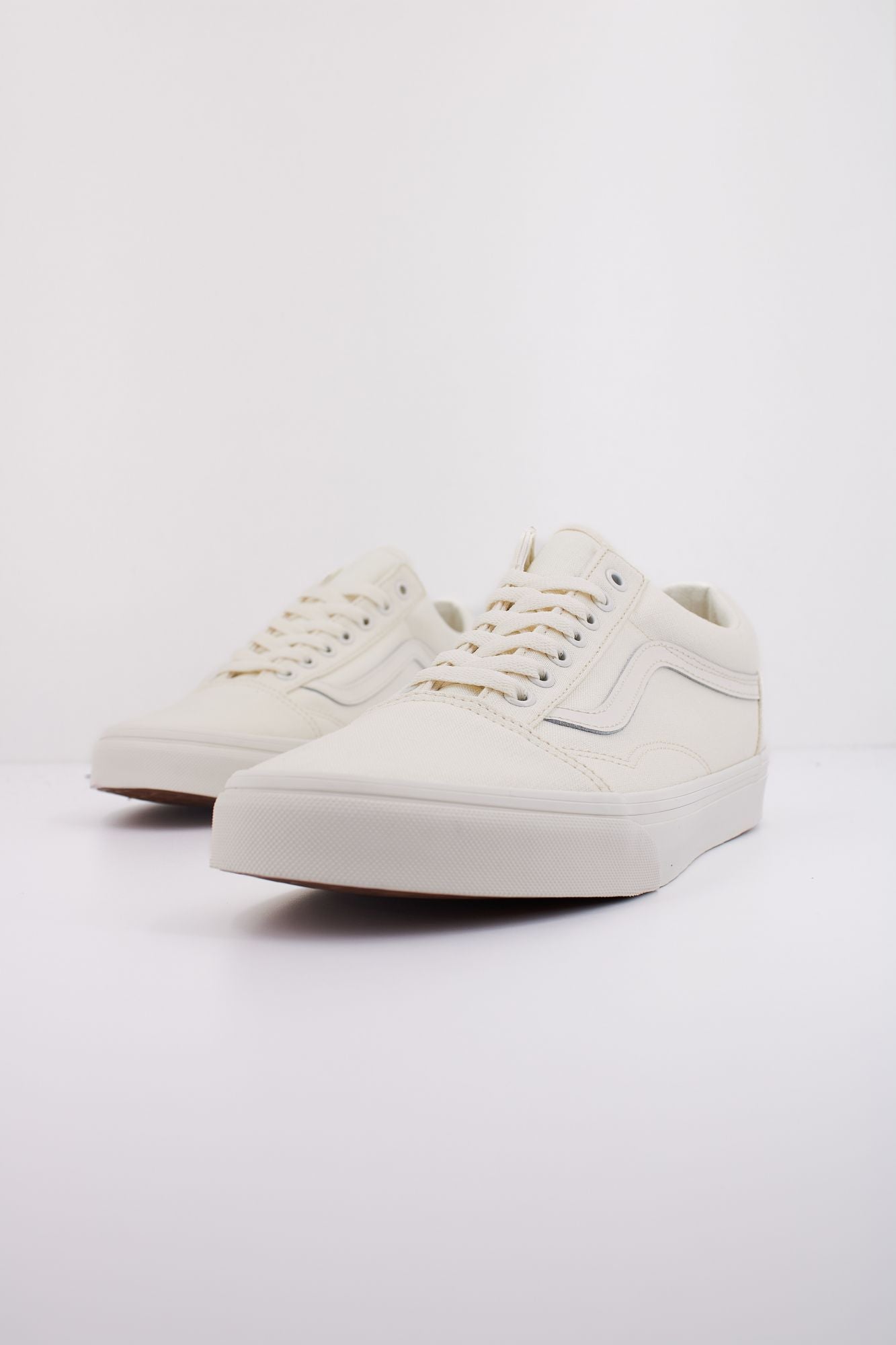 VANS OLD SKOOL LINEN en color BLANCO (2)