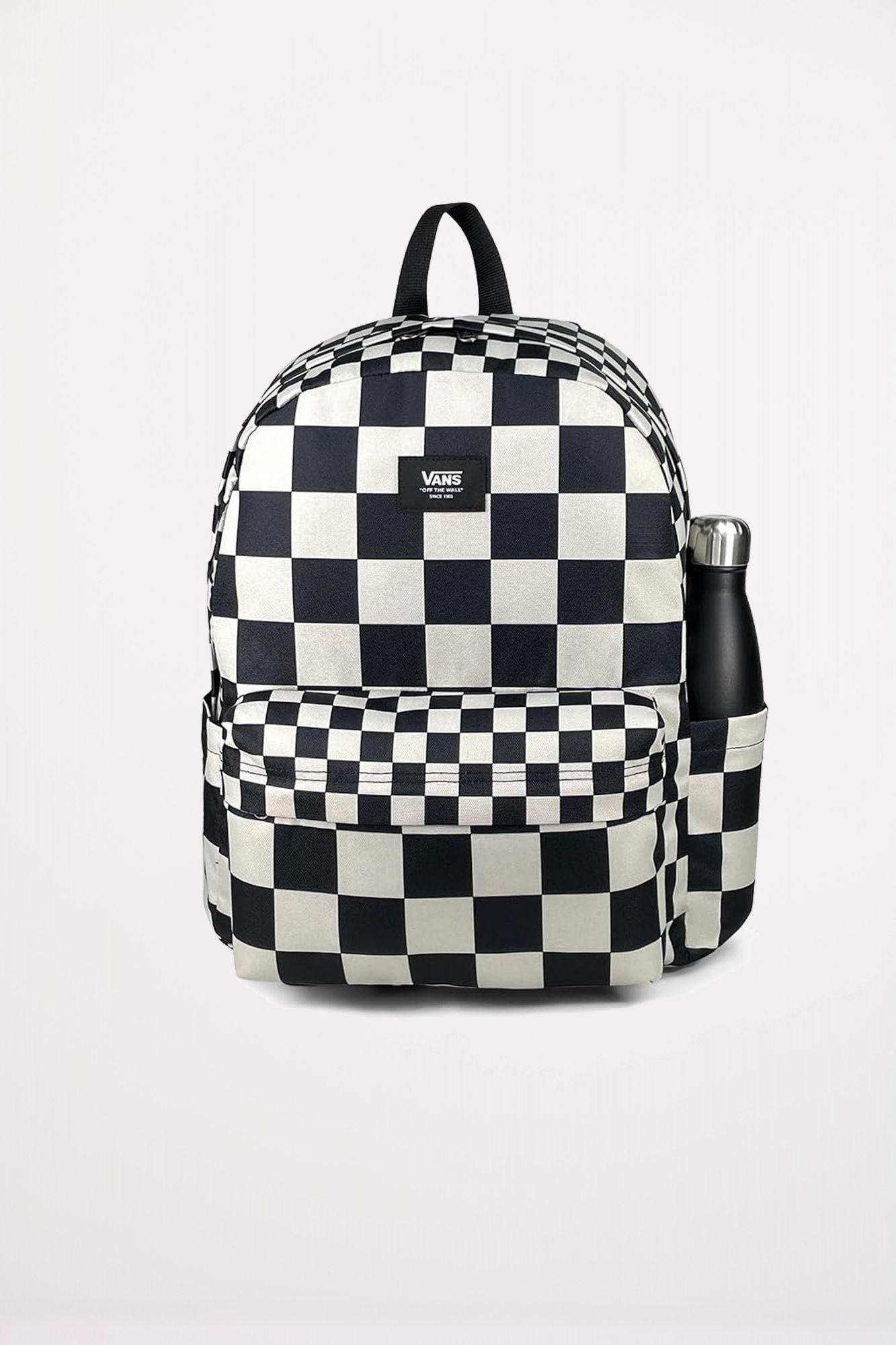 VANS OLD SKOOL CHECK BACKPA en color NEGRO (1)