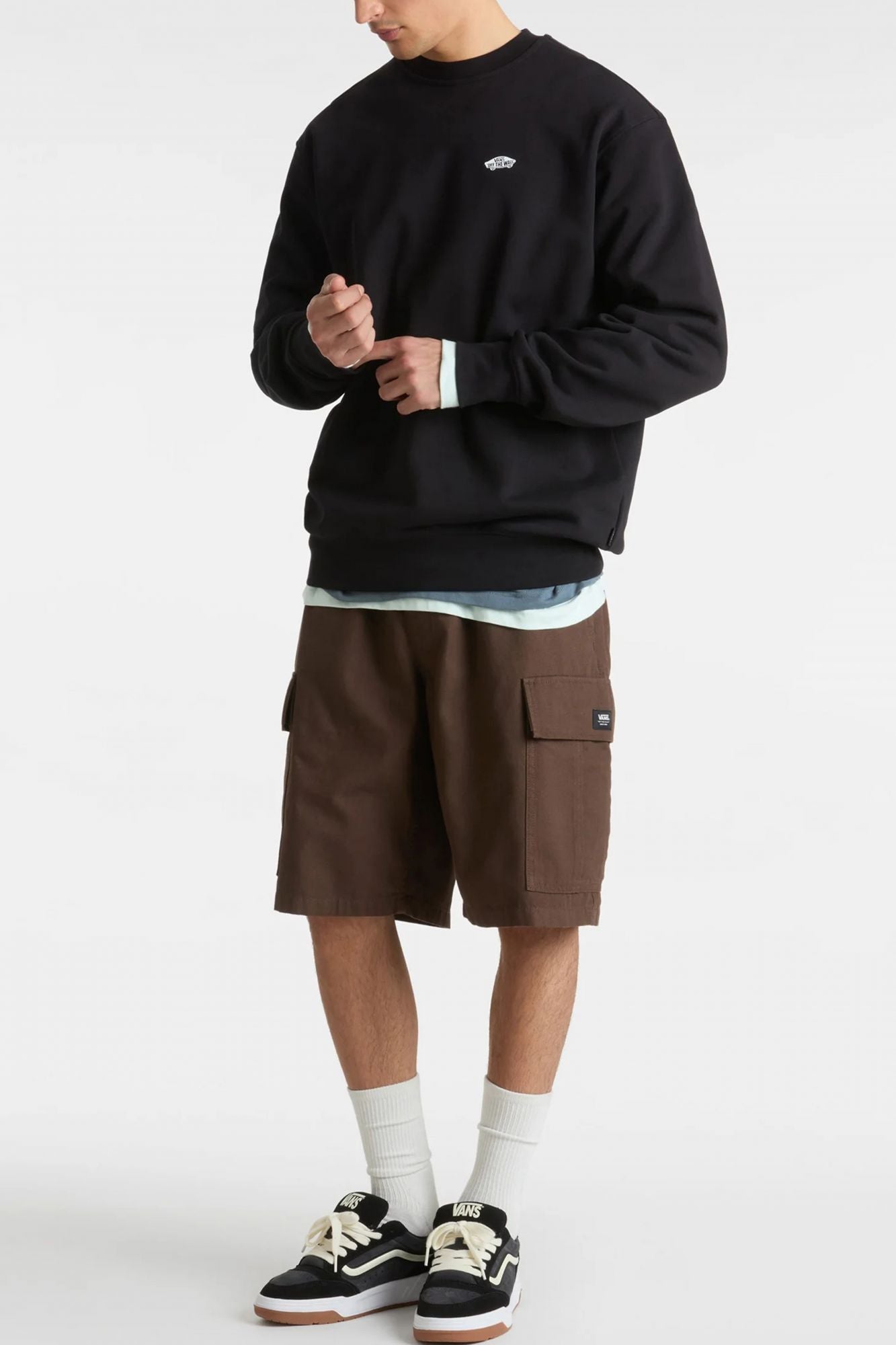 VANS  STYLE 76 II LOOSE FT C  en color NEGRO (4)