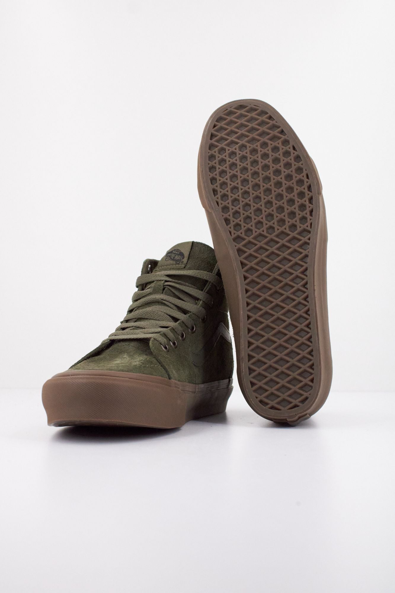 VANS  SK8-HI TAPERED HRYS  en color VERDE (5)